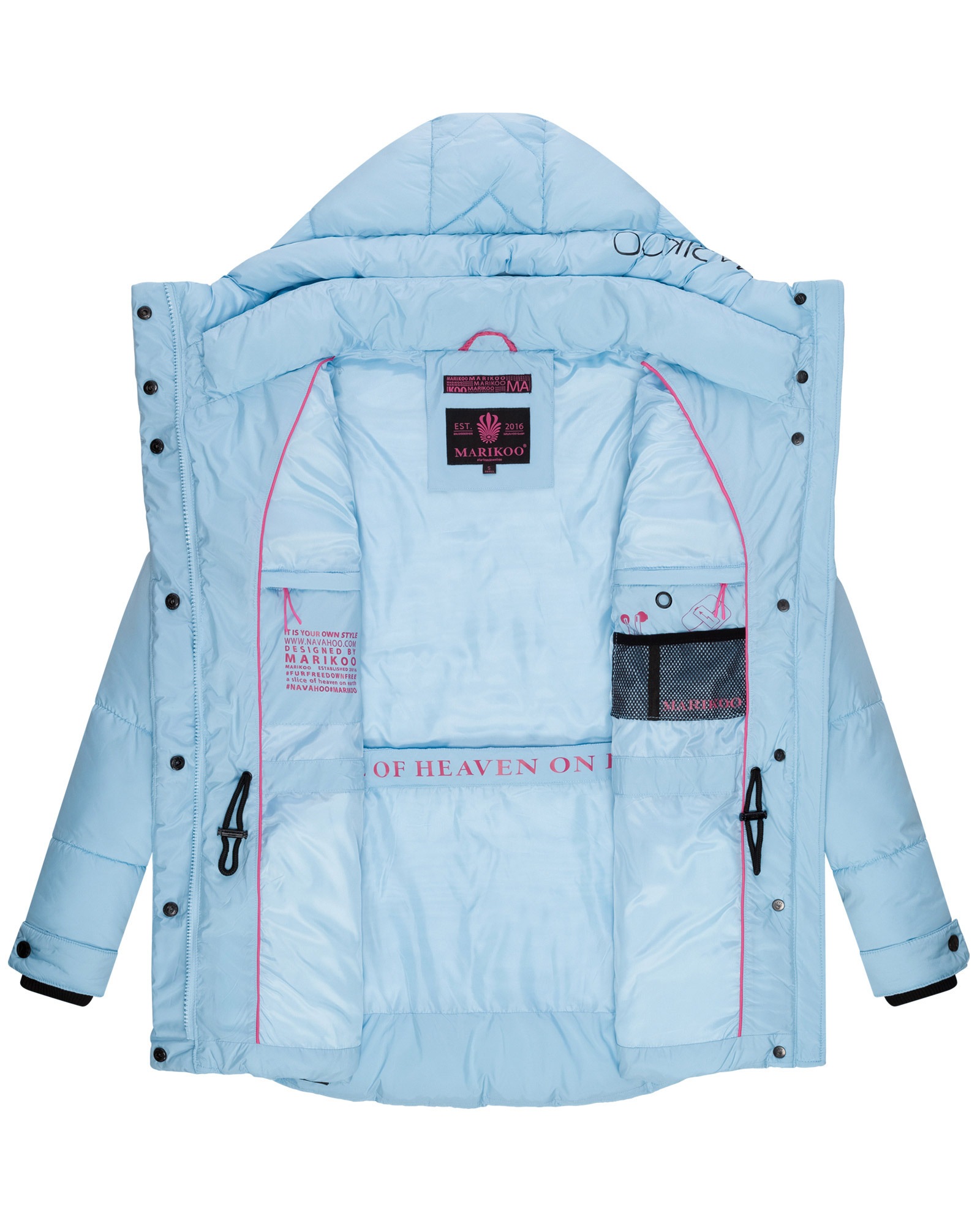 Marikoo Winterjacke »Marikoo Akumaa Damen Winterjacke B947«