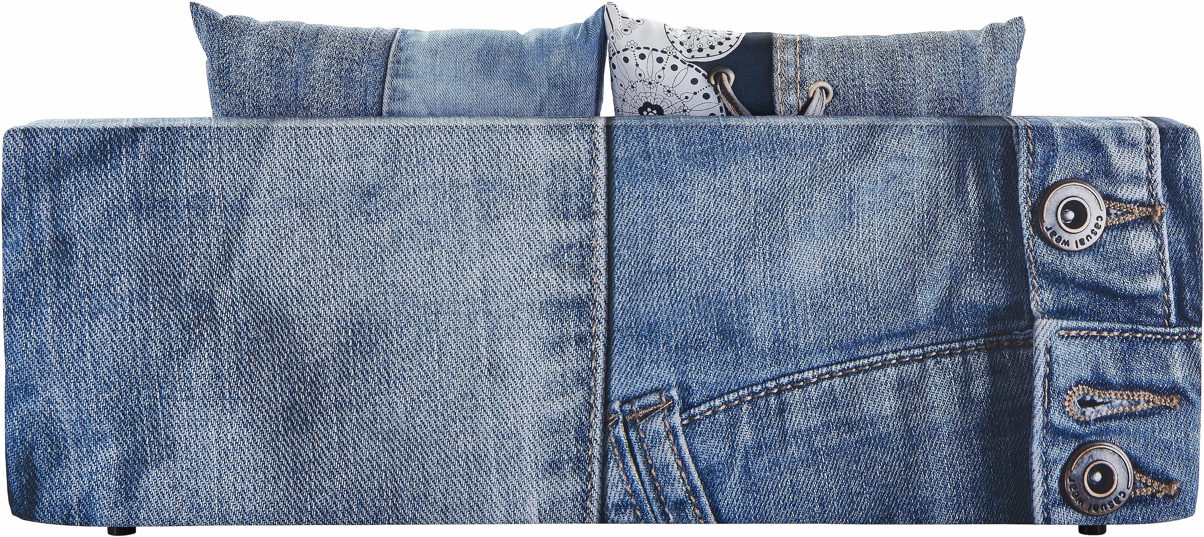 exxpo - sofa fashion Schlafsofa »Extravagantes Sofa für Individualisten mit Bettfunktion und Bettkasten« in außergewöhnlichen Bezugsvarianten, Solitärmöbel