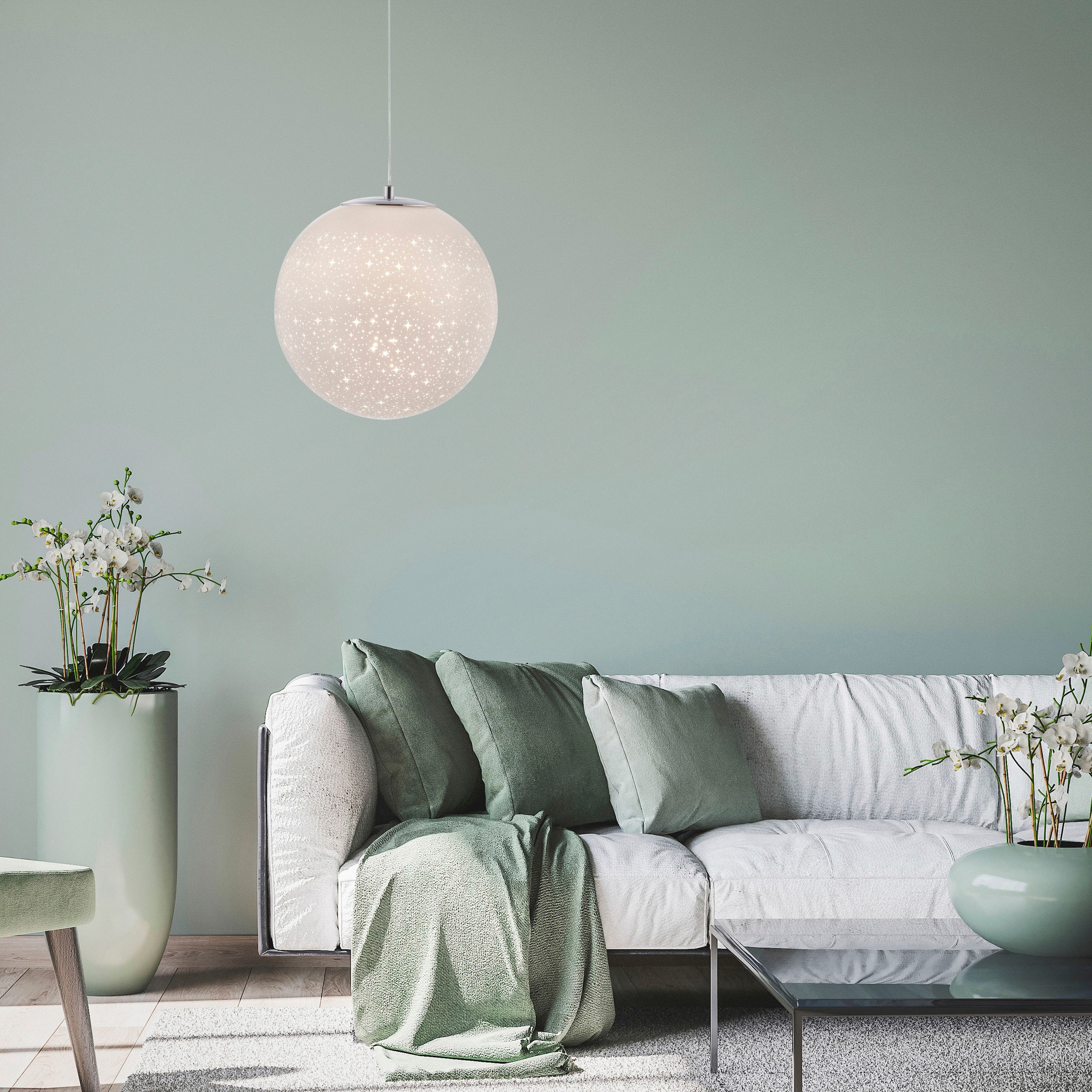 Paul Neuhaus Pendelleuchte »BOLO«, 1 flammig, Leuchtmittel LED-Board | LED fest integriert