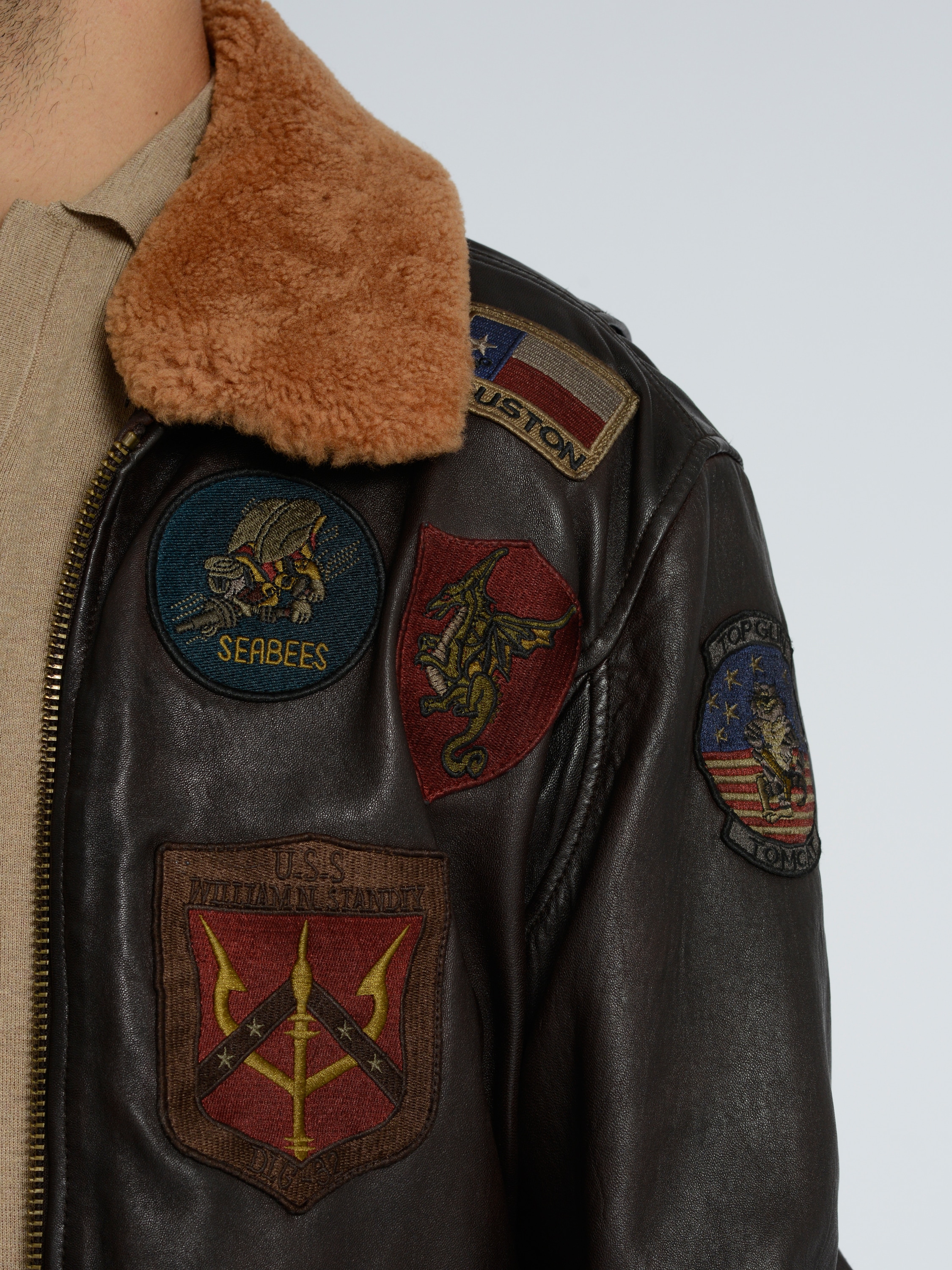 TOP GUN Lederjacke »Lederjacke TG2023004«