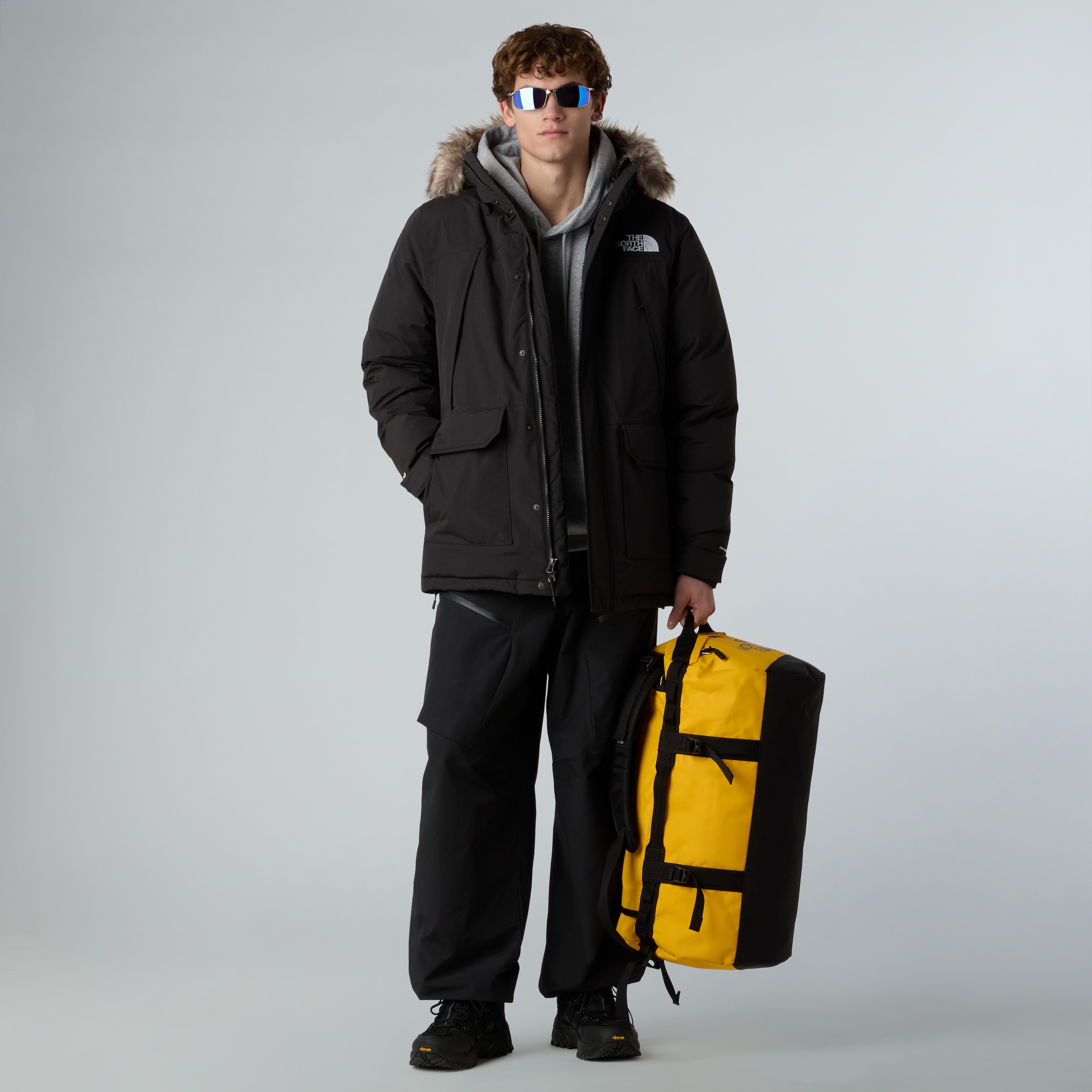 The North Face Funktionsparka »M MCMURDO PARKA« 1 Stk. tlg. mit Kapuze Sehr warm, winddicht, wasserdicht