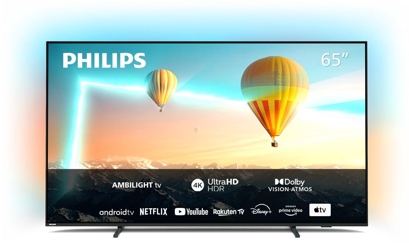 Philips LED-Fernseher »50PUS8007/12«, 4K Ultra HD, Android TV-Smart-TV