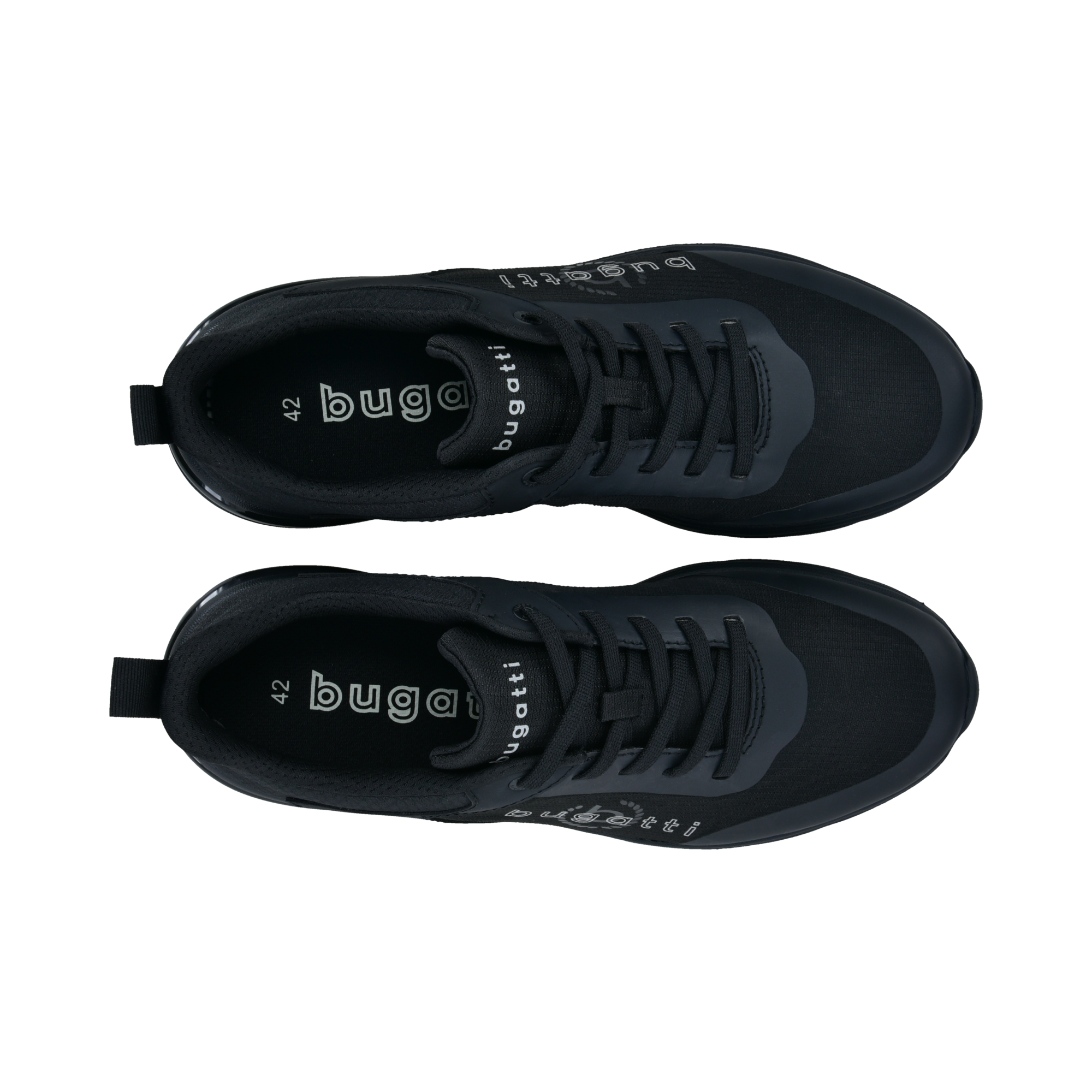 bugatti Sneaker  Schnürschuh, Halbschuh, Freizeitsneaker mit Logoschriftzug