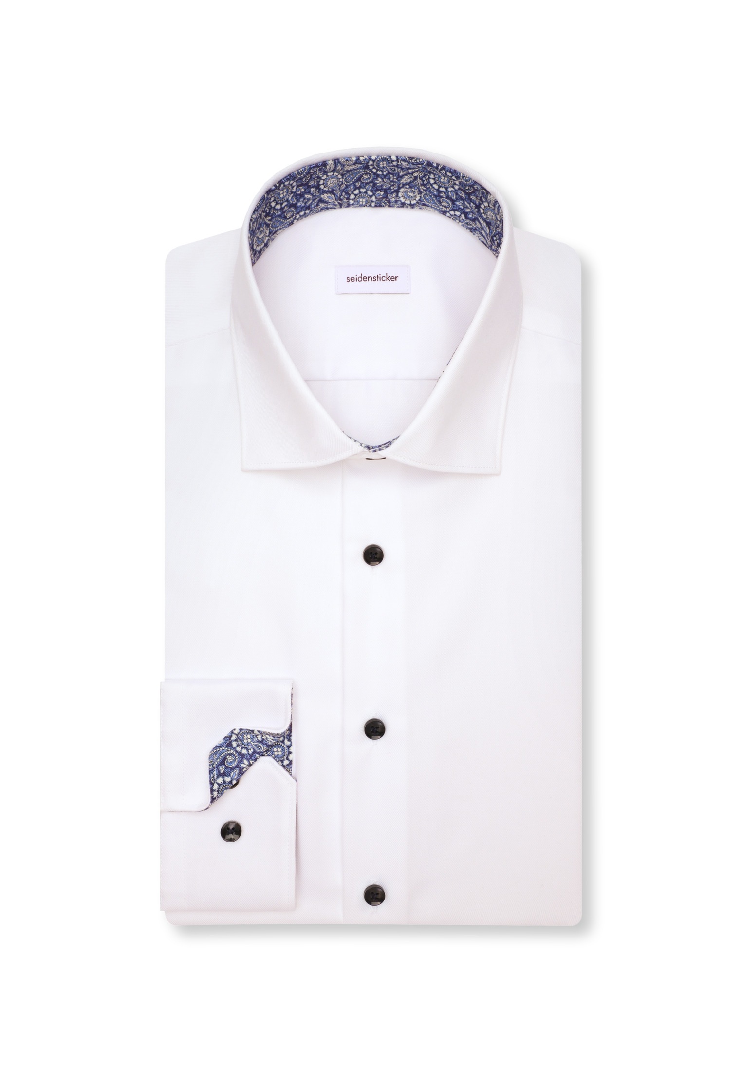 seidensticker Businesshemd »Schwarze Rose« Regular 1/1 Kentkragen Uni