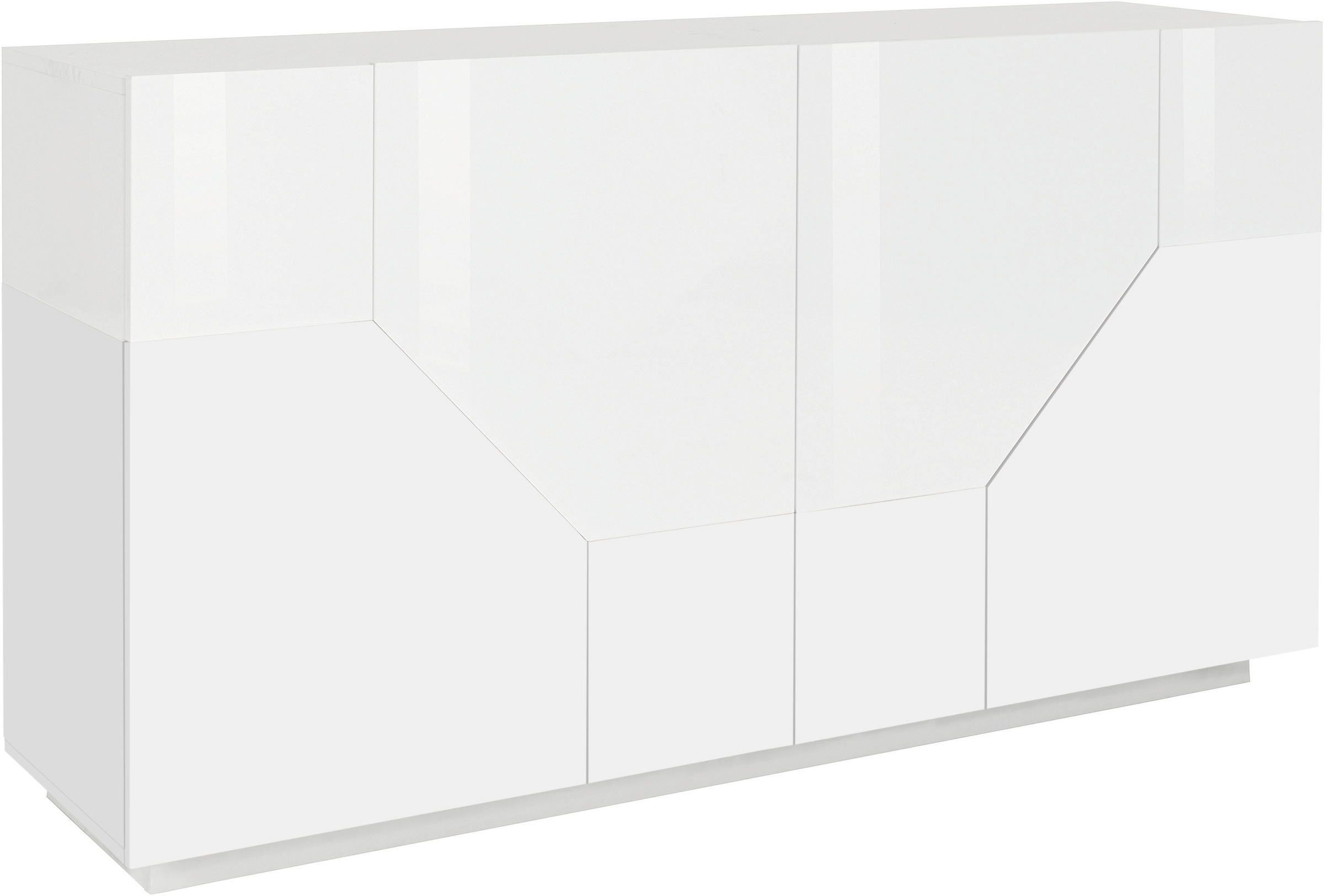INOSIGN Sideboard »ALIEN-Kommode, Schrank, Anrichte mit 4 Türen und 4 Fächern«, Sideboard Breite ca. 160 cm "100 % Made in Italy"