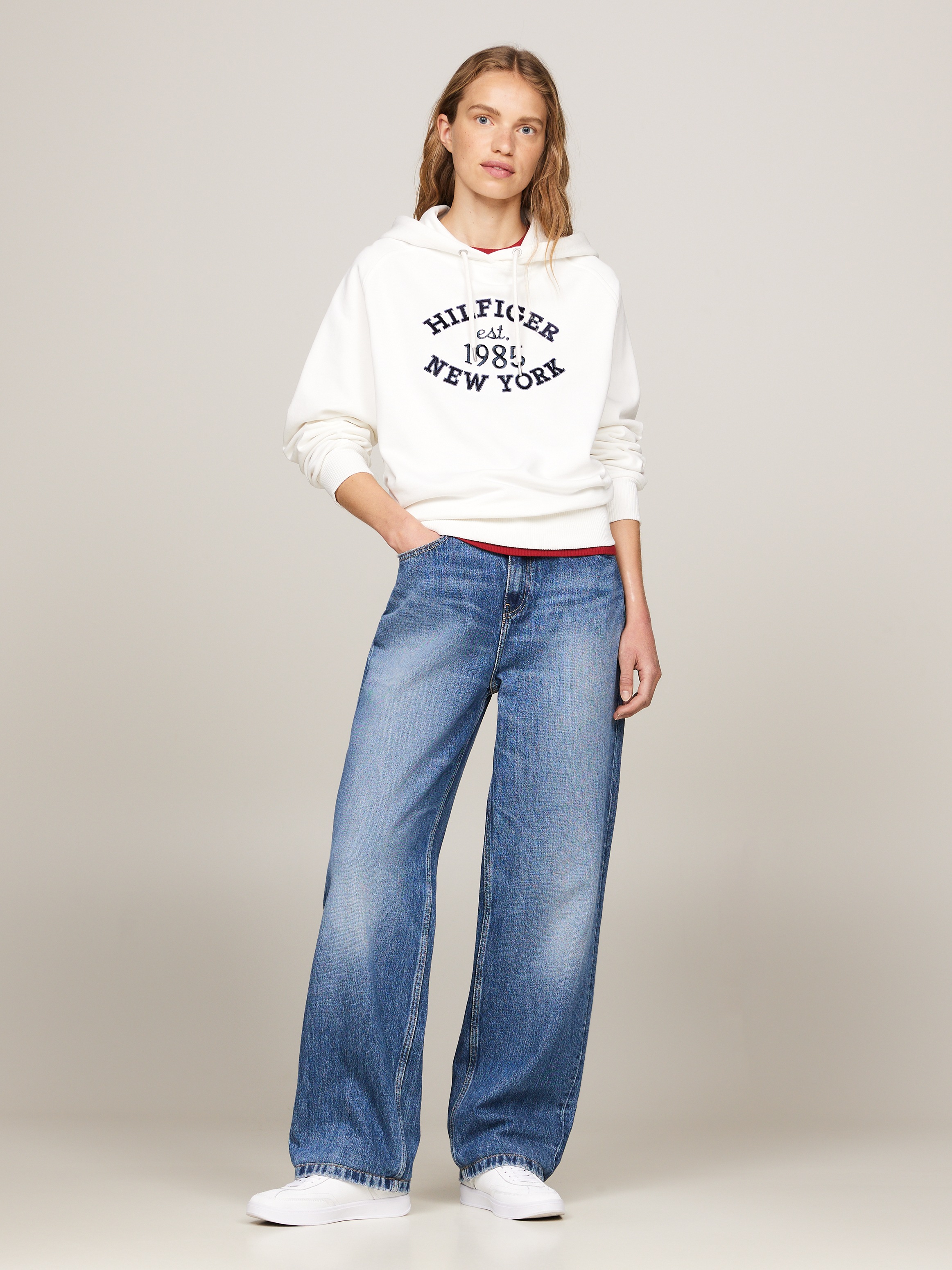 Tommy Hilfiger Kapuzensweatshirt »MDRN REG VARSITY HOODIE«, mit Kapuze