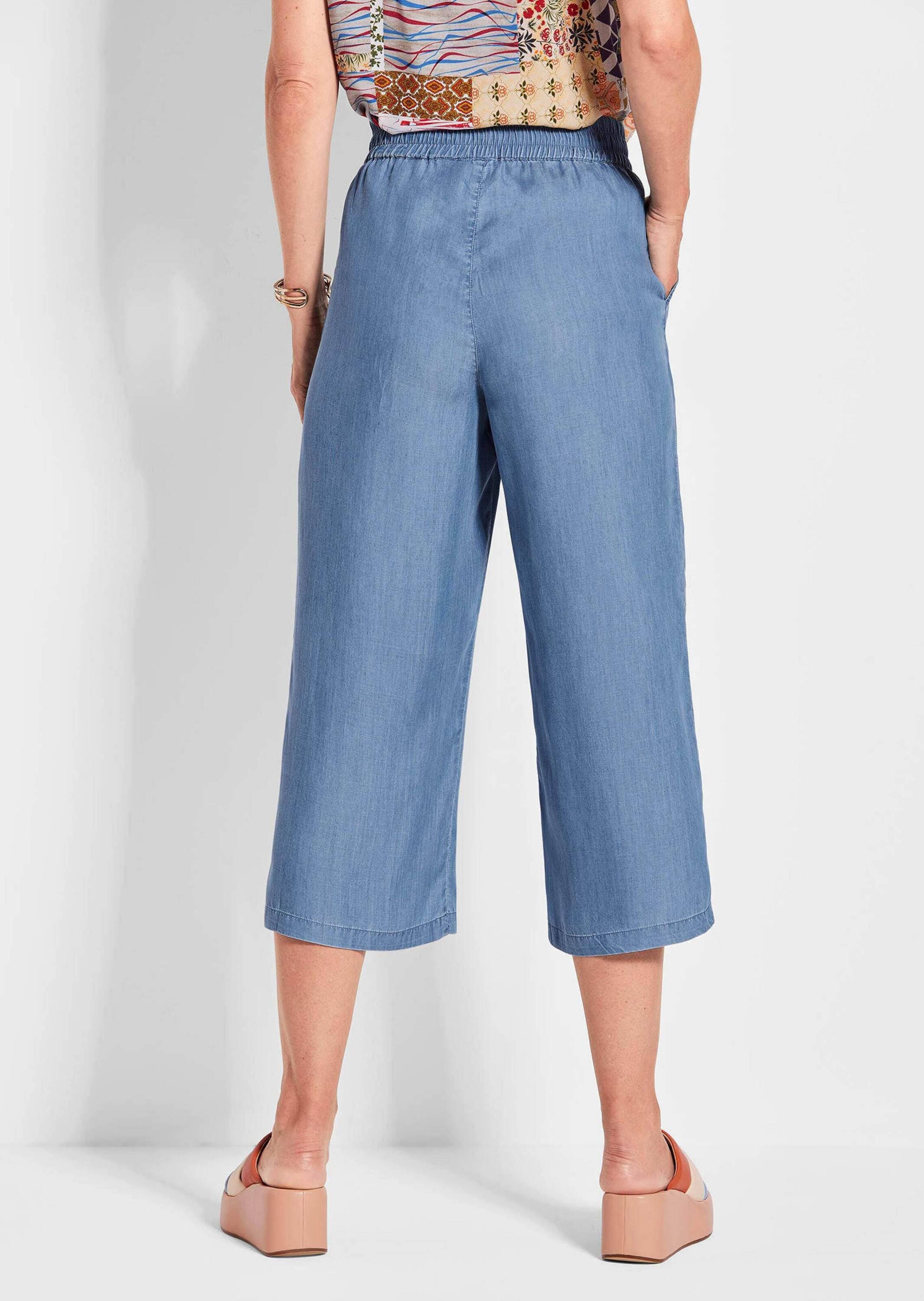 GOLDNER 2-in-1-Hose »Culotte Bequeme Culotte in verkürzter Länge«