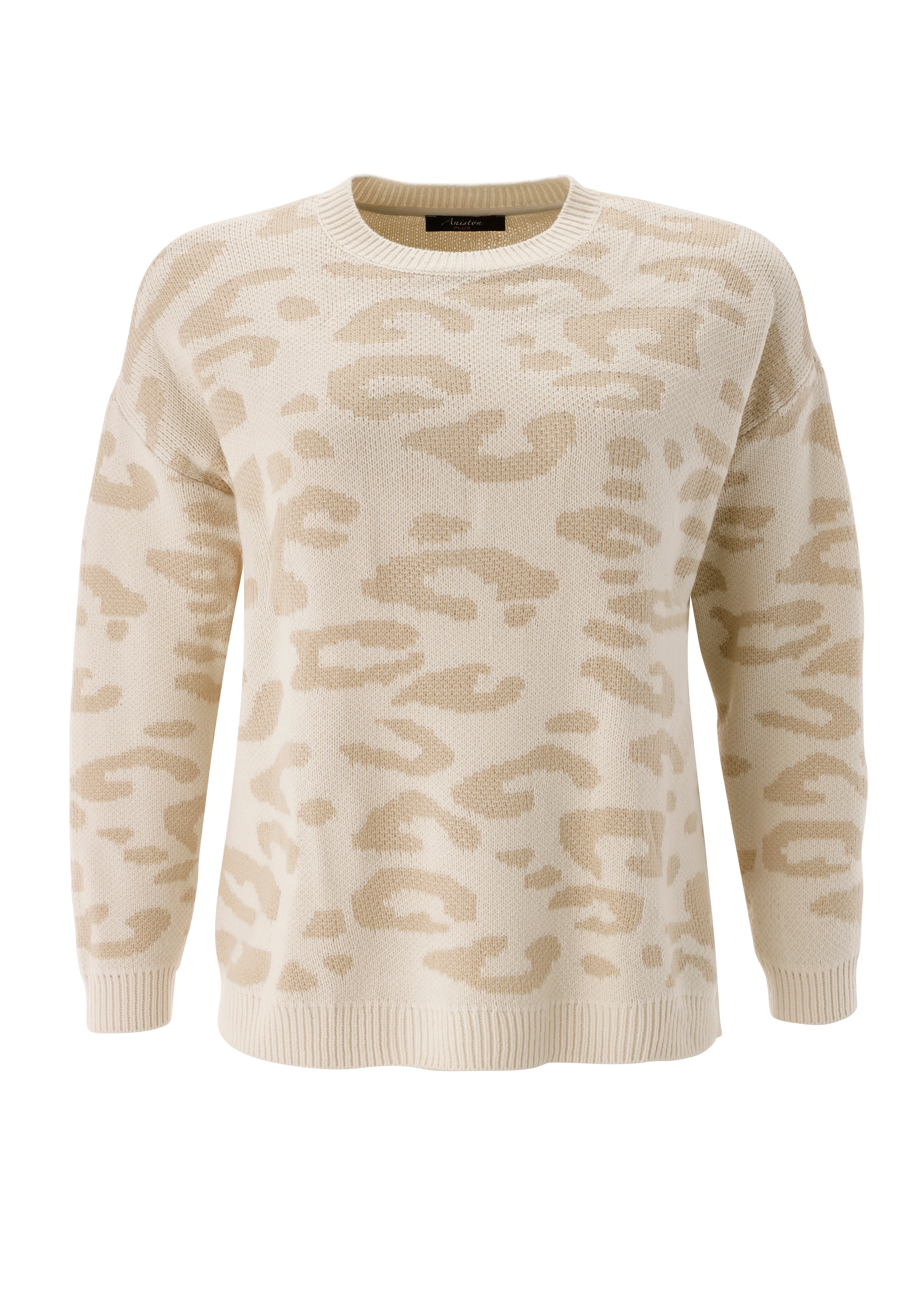 Aniston PLUS Strickpullover im Animal Dessin - NEUE KOLLEKTION