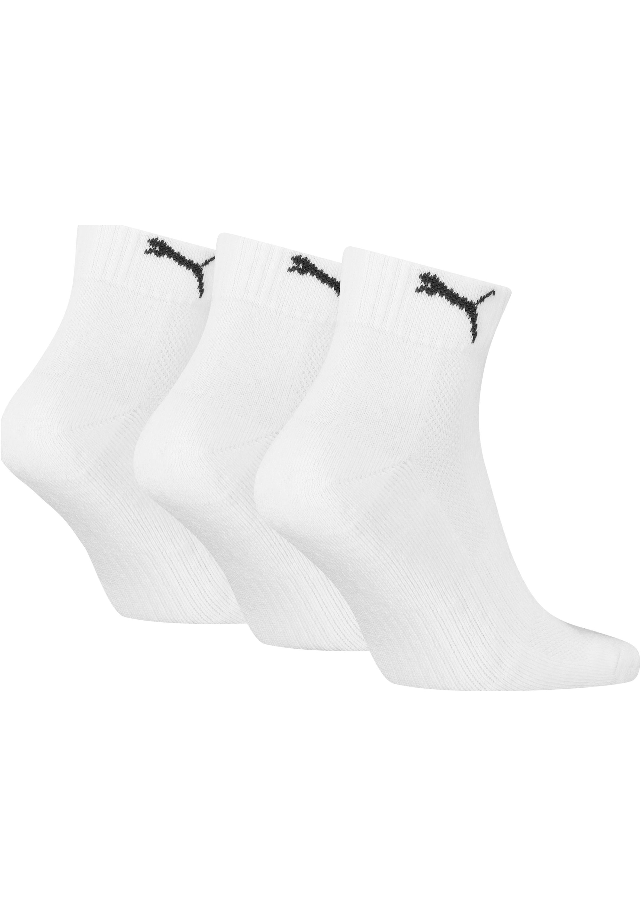 PUMA Kurzsocken 3 Paar tlg. mit Frotteesole