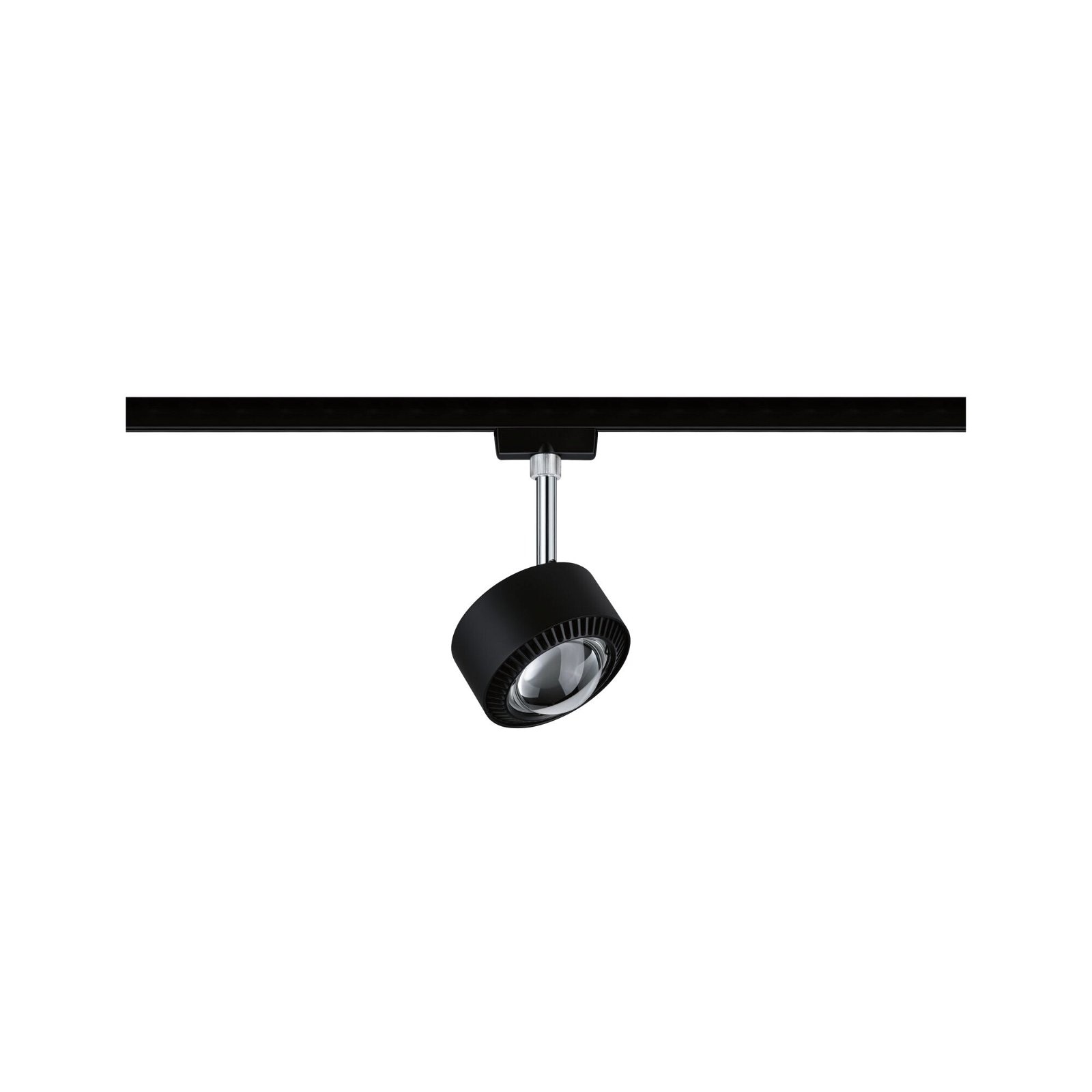 Paulmann Schienensystem-Leuchten »URail Schienenspot Aldan 533,8lm 8W 4000K 230V Schwarz matt, Schwarz« LED-Modul 1 Stk. Neutralweiß dimmbar Einzelspot