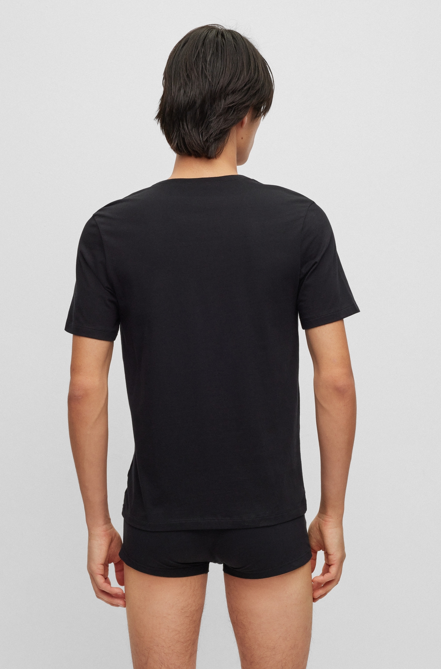 HUGO Underwear T-Shirt »RN TRIPLET P«, (3 tlg.)