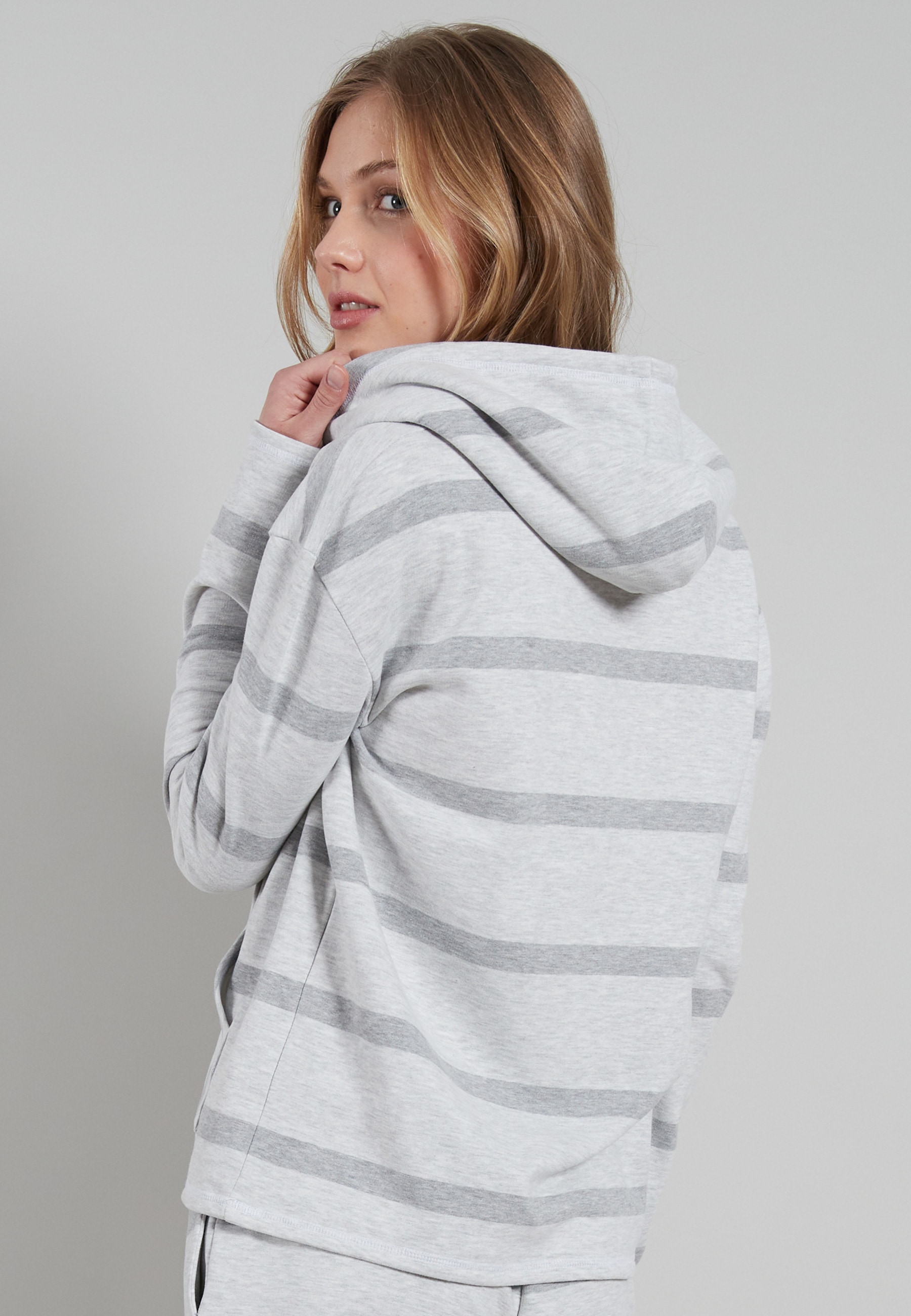 TOM TAILOR Kapuzensweatshirt »Manila«, mit auffälligem Streifen-Print