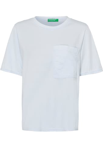 United Colors of Benetton T-Shirt, mit einer großen, aufgesetzten Brusttasche kaufen