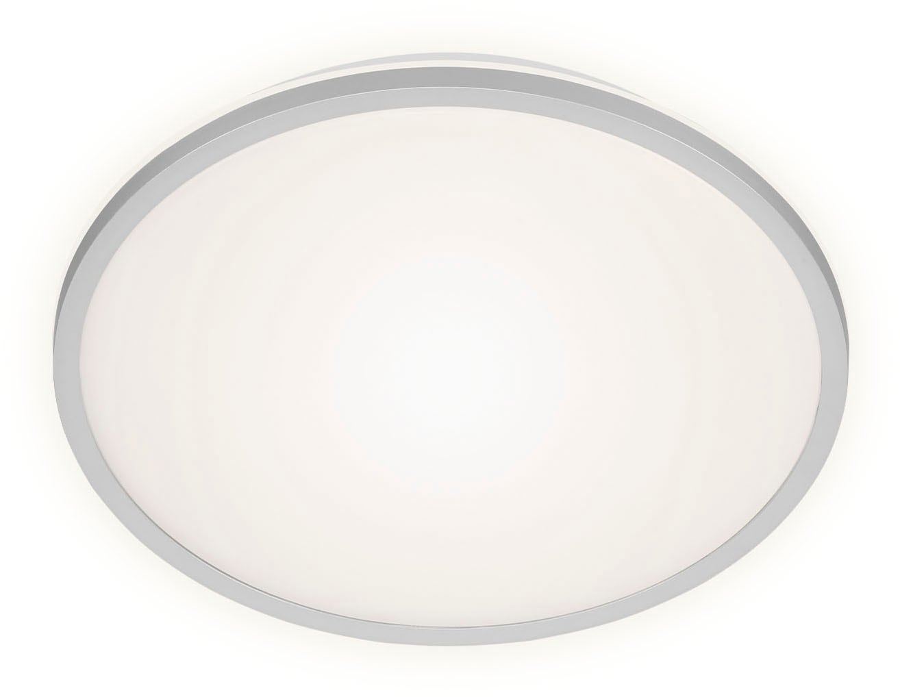 BRILONER Silver 15W With Backlight Effect LED Ceiling Light