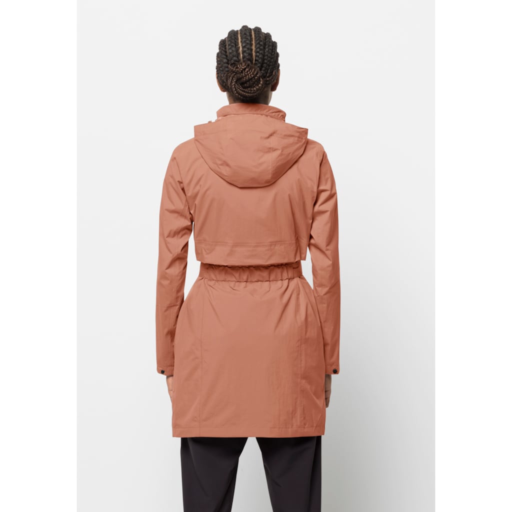 Jack Wolfskin Regenmantel »NORDEN PORT COAT W«