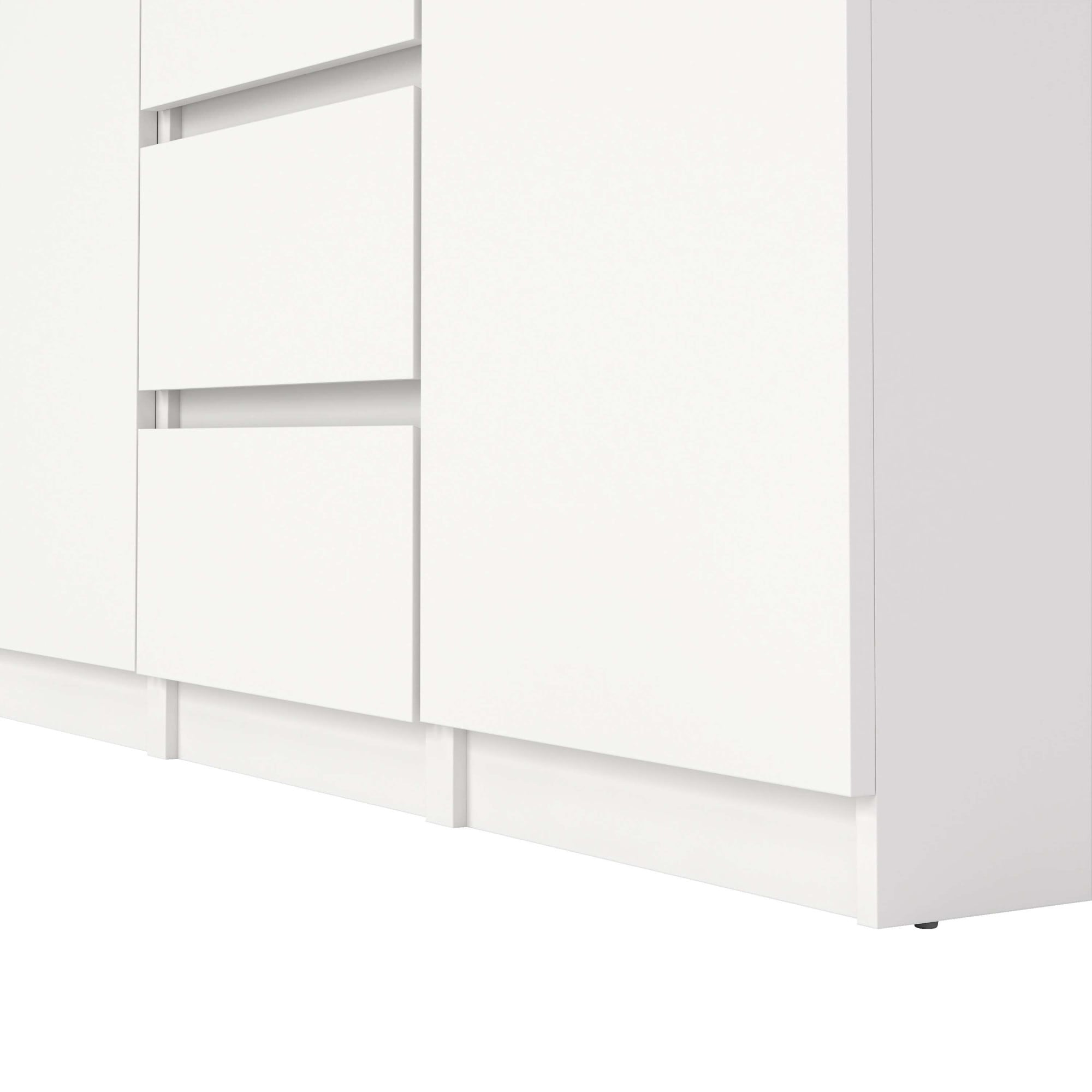 INOSIGN Kommode »Naia, Sideboard, 4 Schubladen, 2 Türen, Aufbewahrung, grifflose Front« Mit Einlegeböden, modern, skandinavisches Design, in mehrere Farben