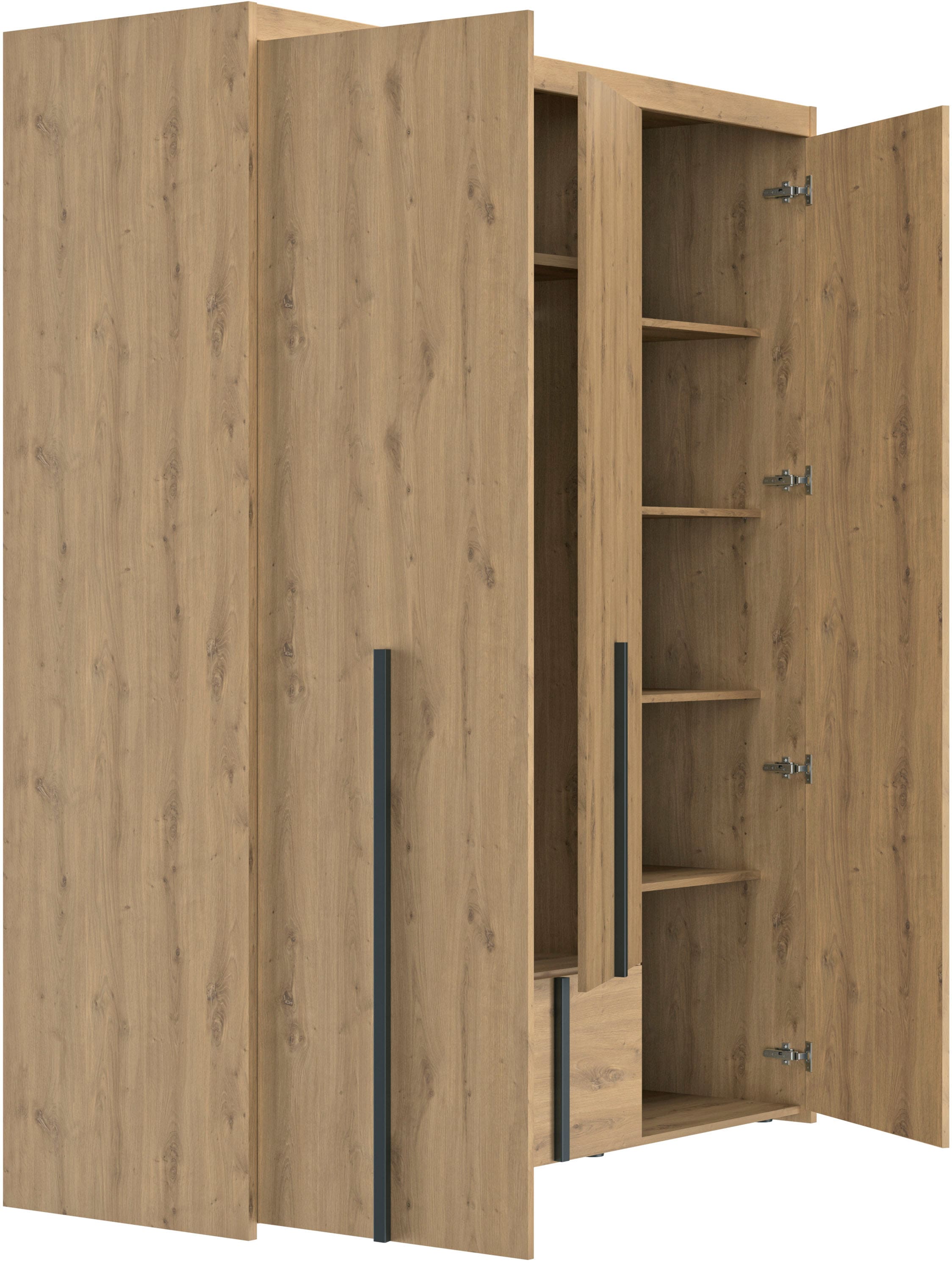 Gami Kleiderschrank »TREVOR« 1 Stk. tlg. Praktischer Stauraum mit großer Kapazität