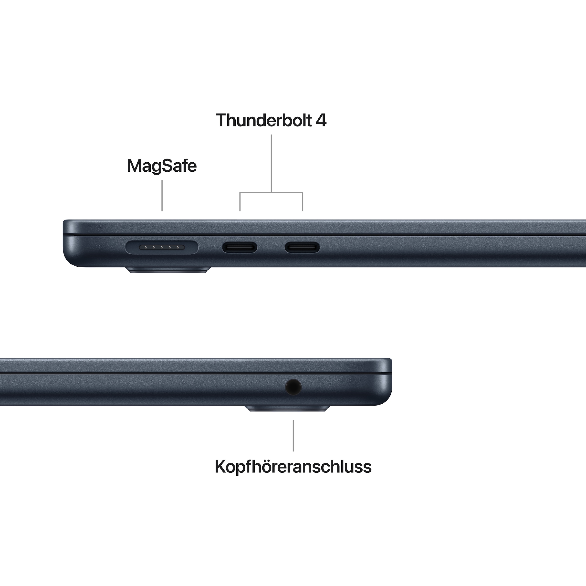 Apple Notebook »13-inch MacBook Air« 34,46 cm / 13,6 ″ Apple M5 8-Core GPU 512 GB SSD
