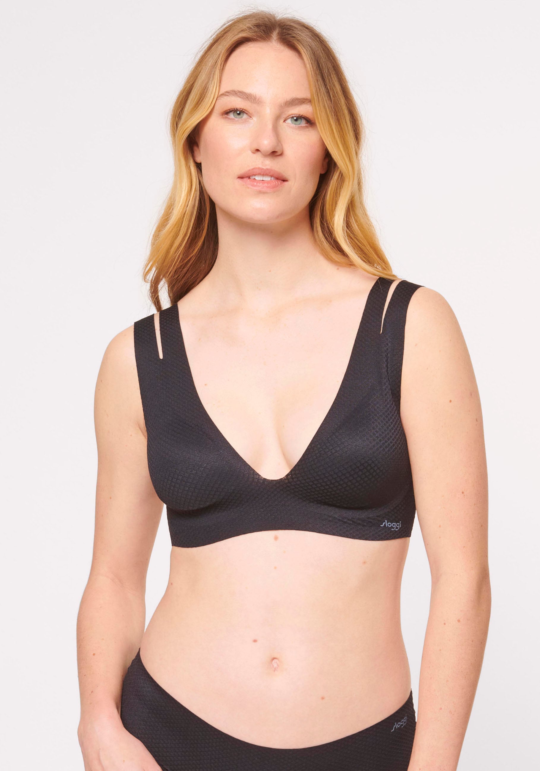 sloggi Bustier »ZERO Feel Flow Bralette«, nahtlos und unsichtbar