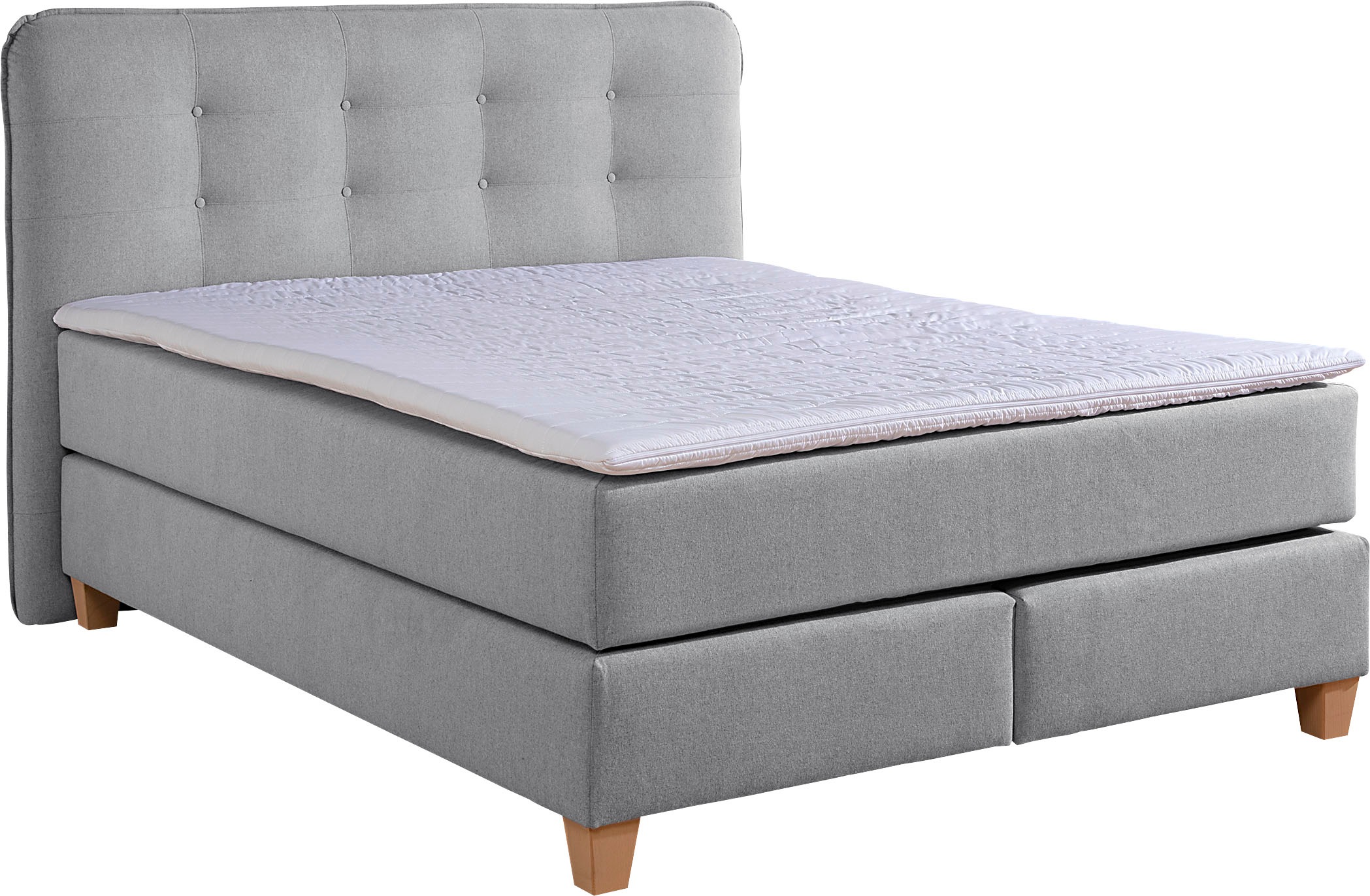 Home affaire Boxspringbett, inklusive Komfortschaum-Topper