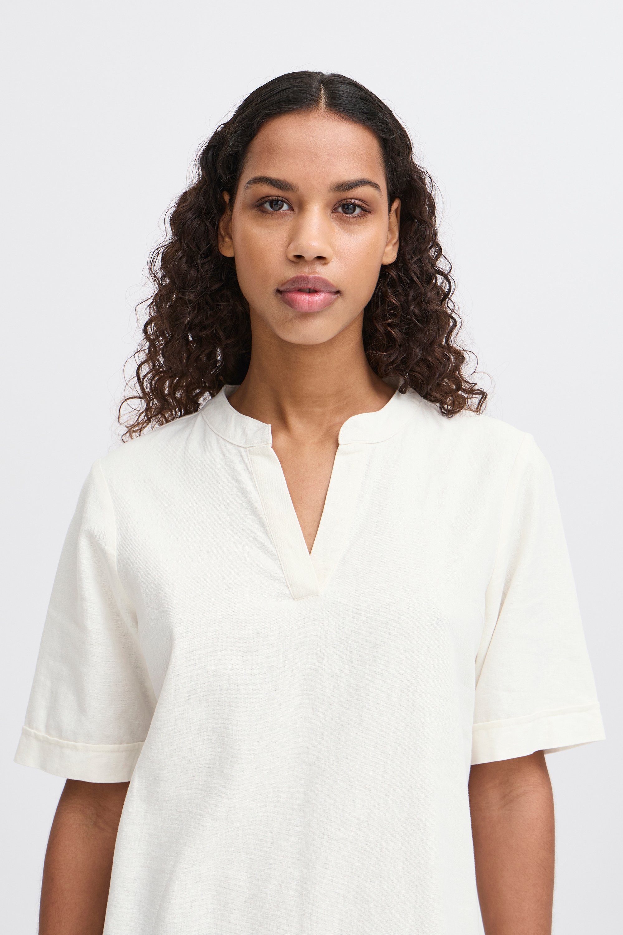 Ichi Midikleid »Damen Kleid IHLINO«