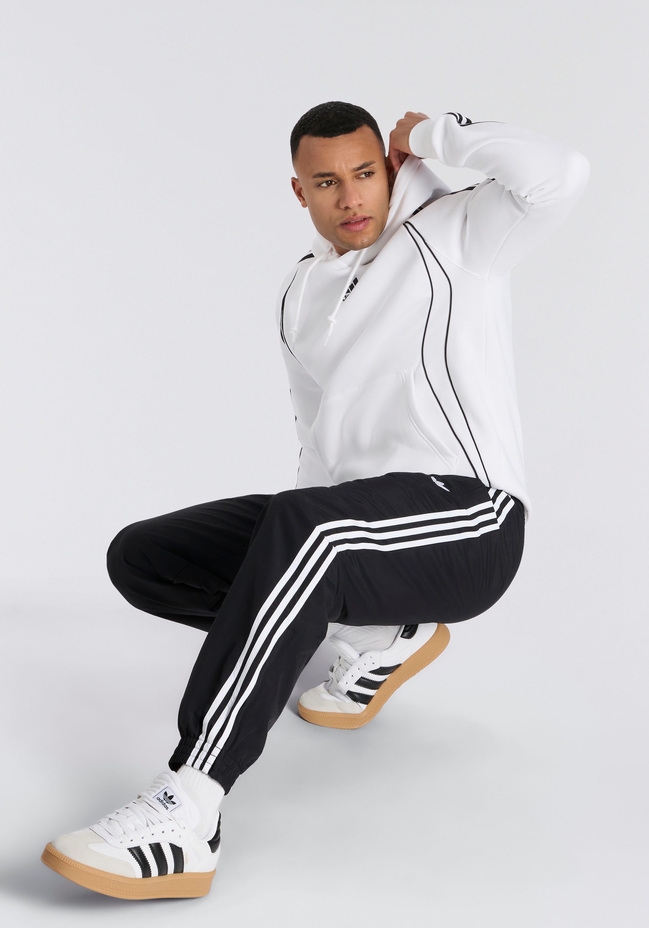 adidas Originals Kapuzensweatshirt »ADICOLOR TEAMGEIST CUT LINE HOODIE«

