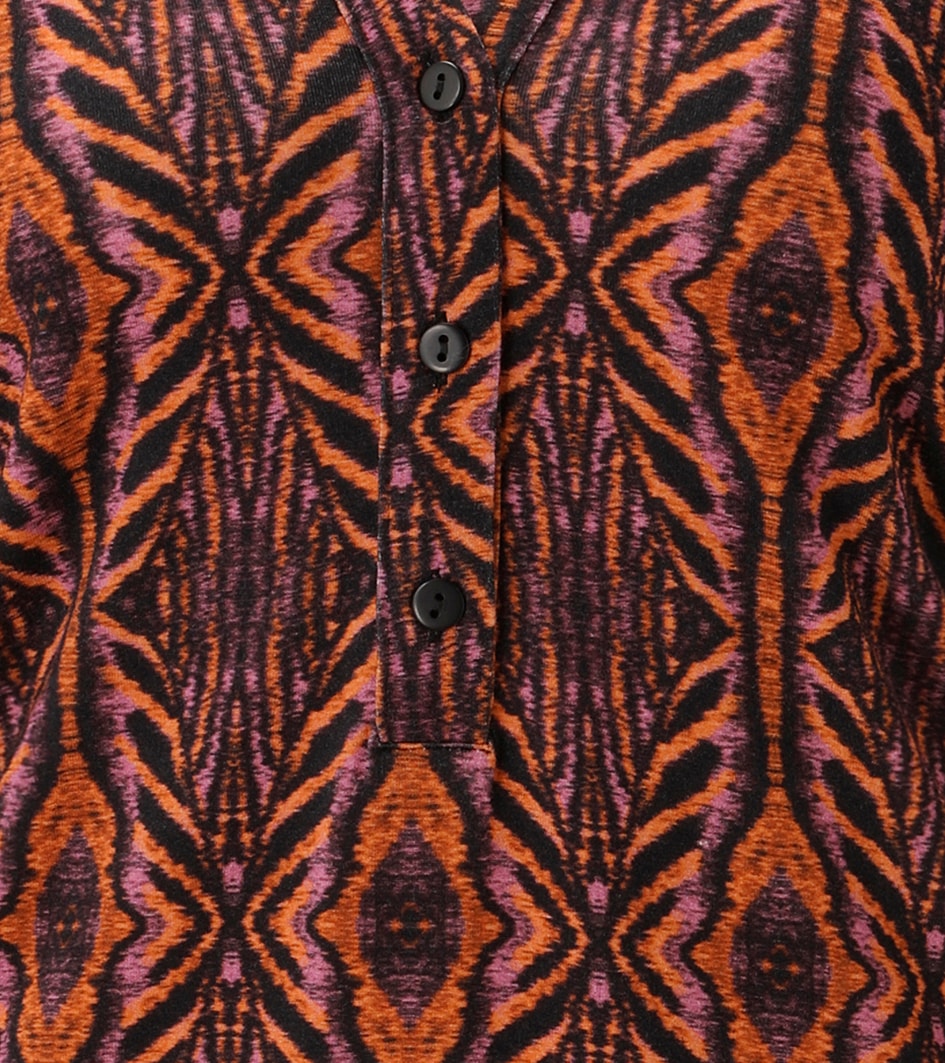 Aniston CASUAL Schlupfbluse mit farbenfrohen, grafischen Druck - NEUE KOLLEKTION