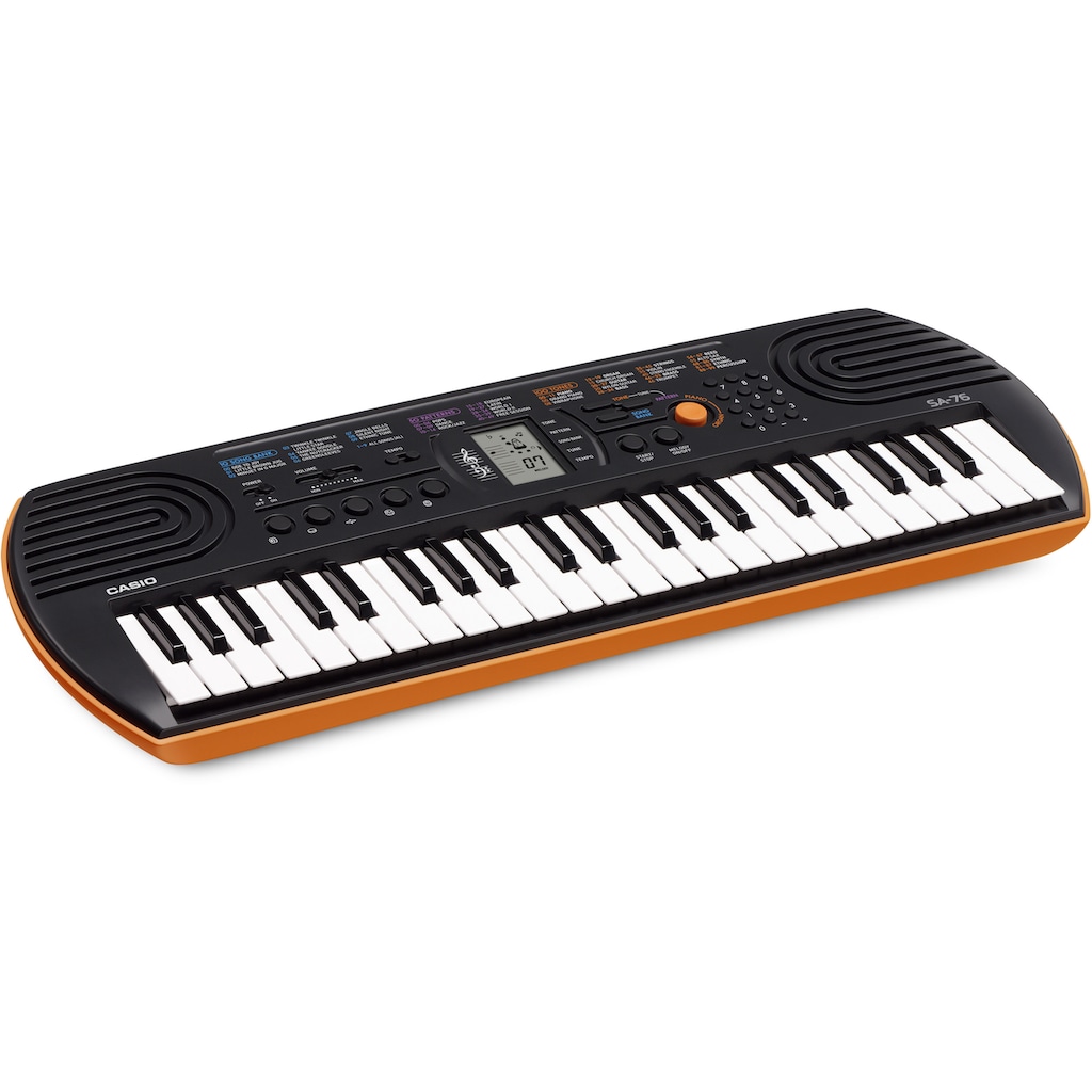 CASIO Home-Keyboard »Mini-Keyboard SA-76«