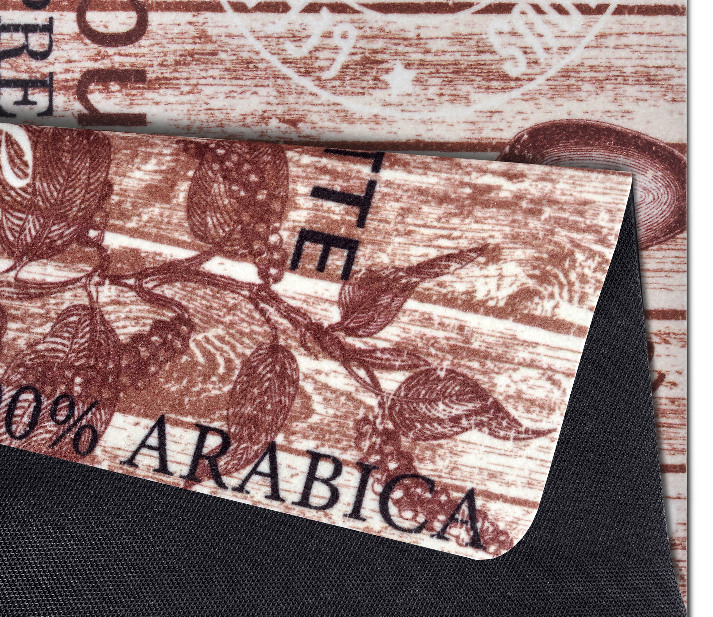 HANSE Home Küchenläufer »Delicious Coffee« rechteckig 8 mm Höhe Läufer, Rutschfest, Küchenteppich, Küche, Teppich, Pflegeleicht