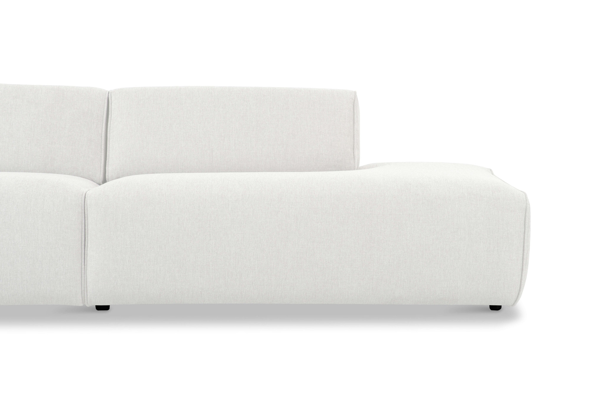 Home affaire 2-Sitzer »Noord mit Kedernaht, Breite 227 cm« Cord, Struktur, Webstoff, mit Wellenunterfederung, Massivholzrahmen