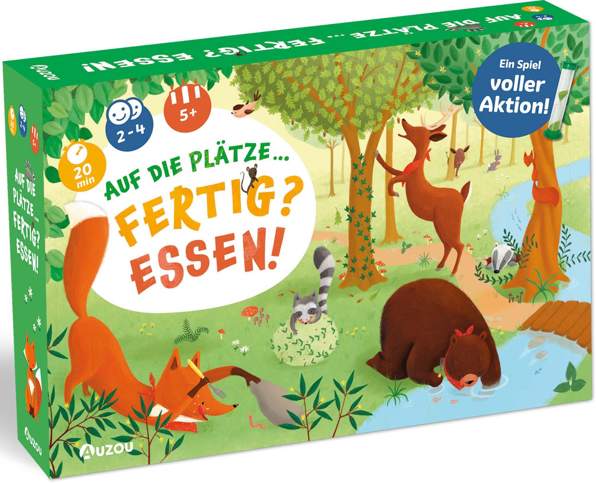 AUZOU Spiel »Auf die Plätze! Fertig? Essen!«