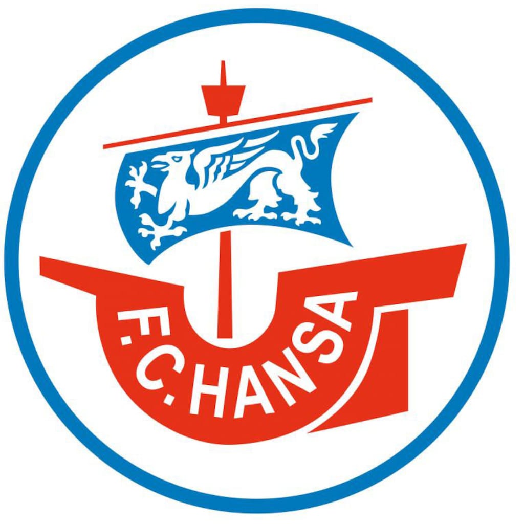 Wall-Art Wandtattoo »Fußball Hansa Rostock Logo«, (1 St.), selbstklebend, entfernbar
