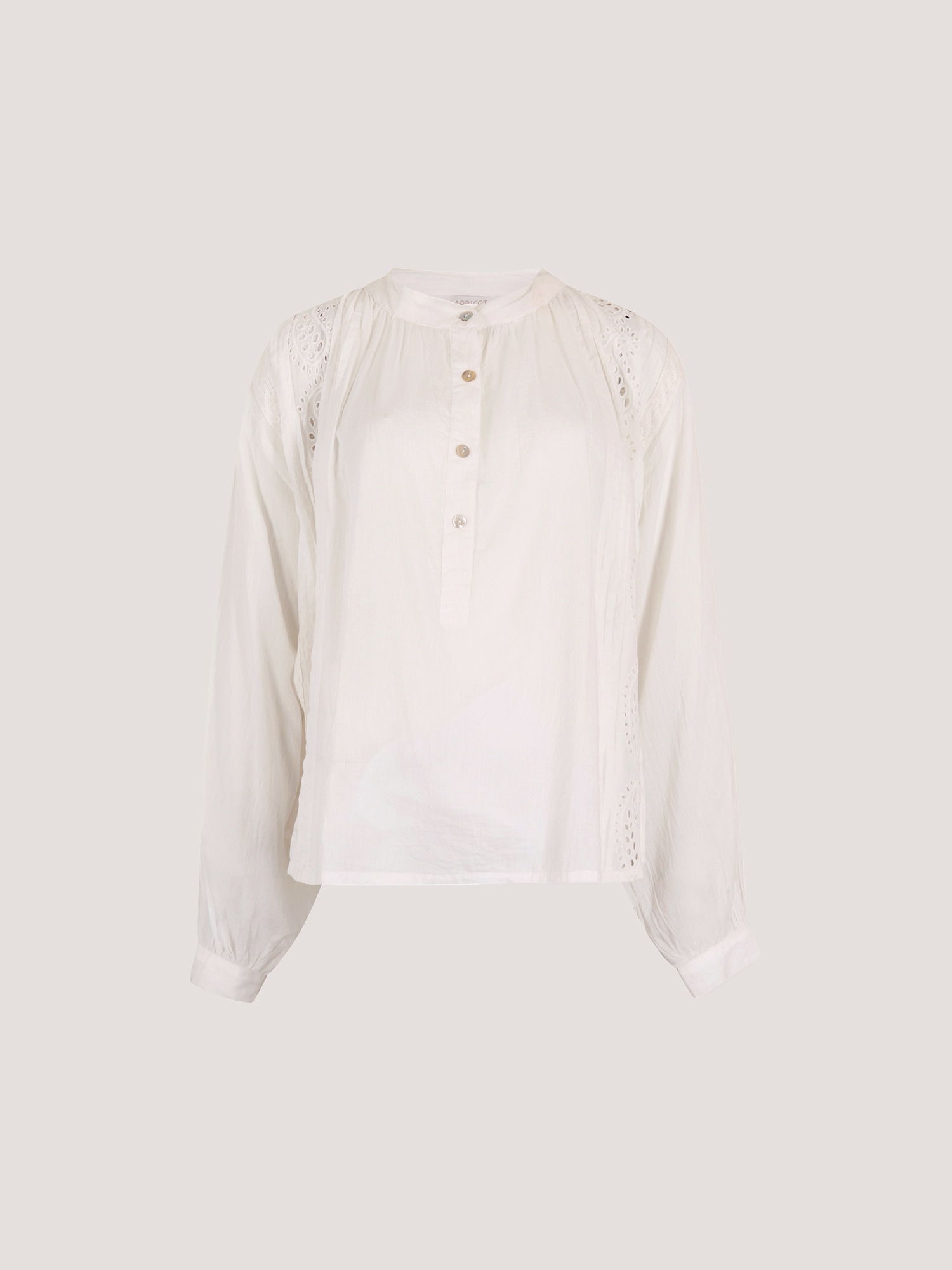 Apricot Spitzenbluse »Bluse« mit Stehkragen
