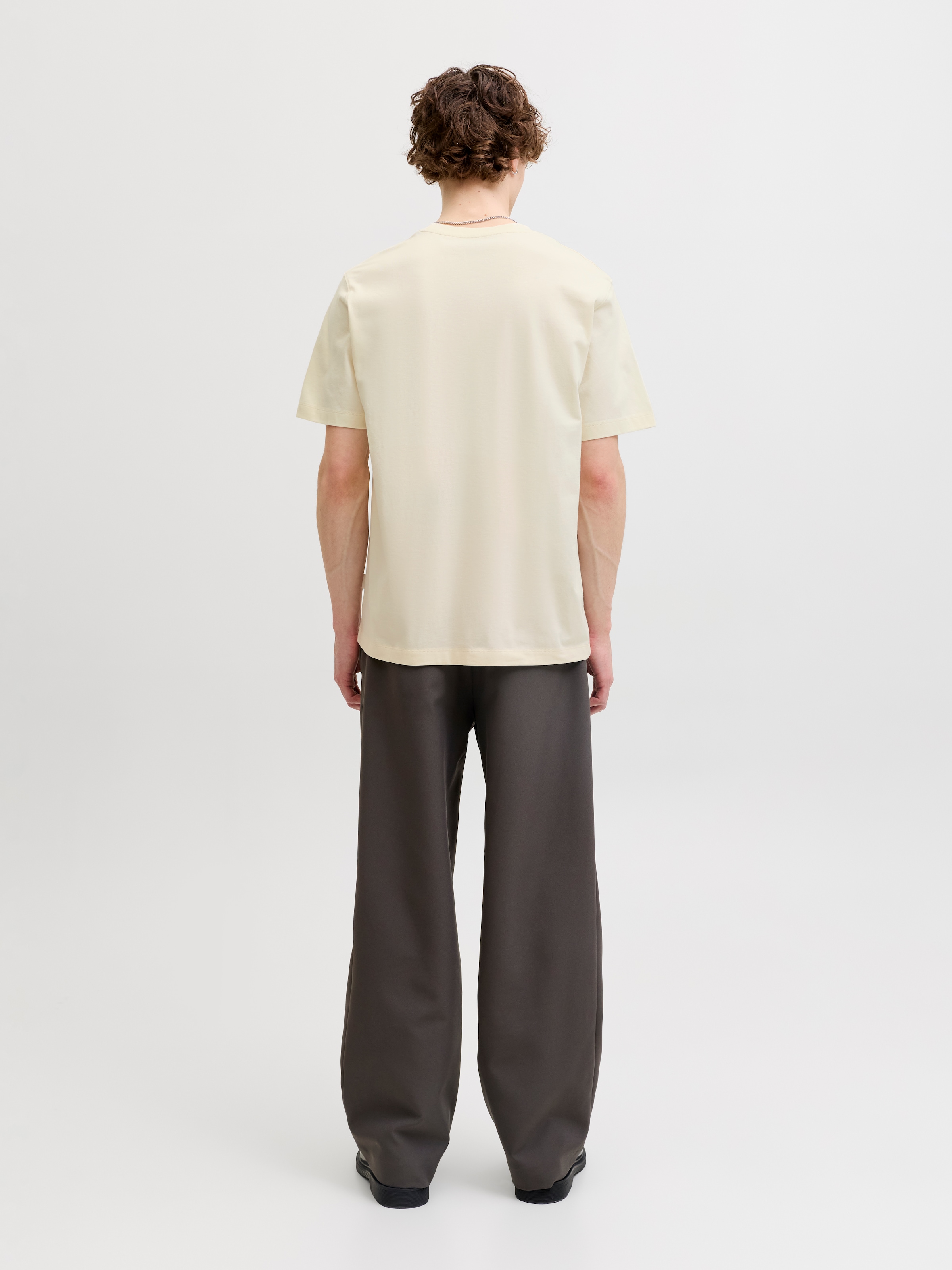 Jack & Jones T-Shirt »JORSAVONA BRANDING TEE SS CN STYD SS26« Baumwolle, relaxed fit
