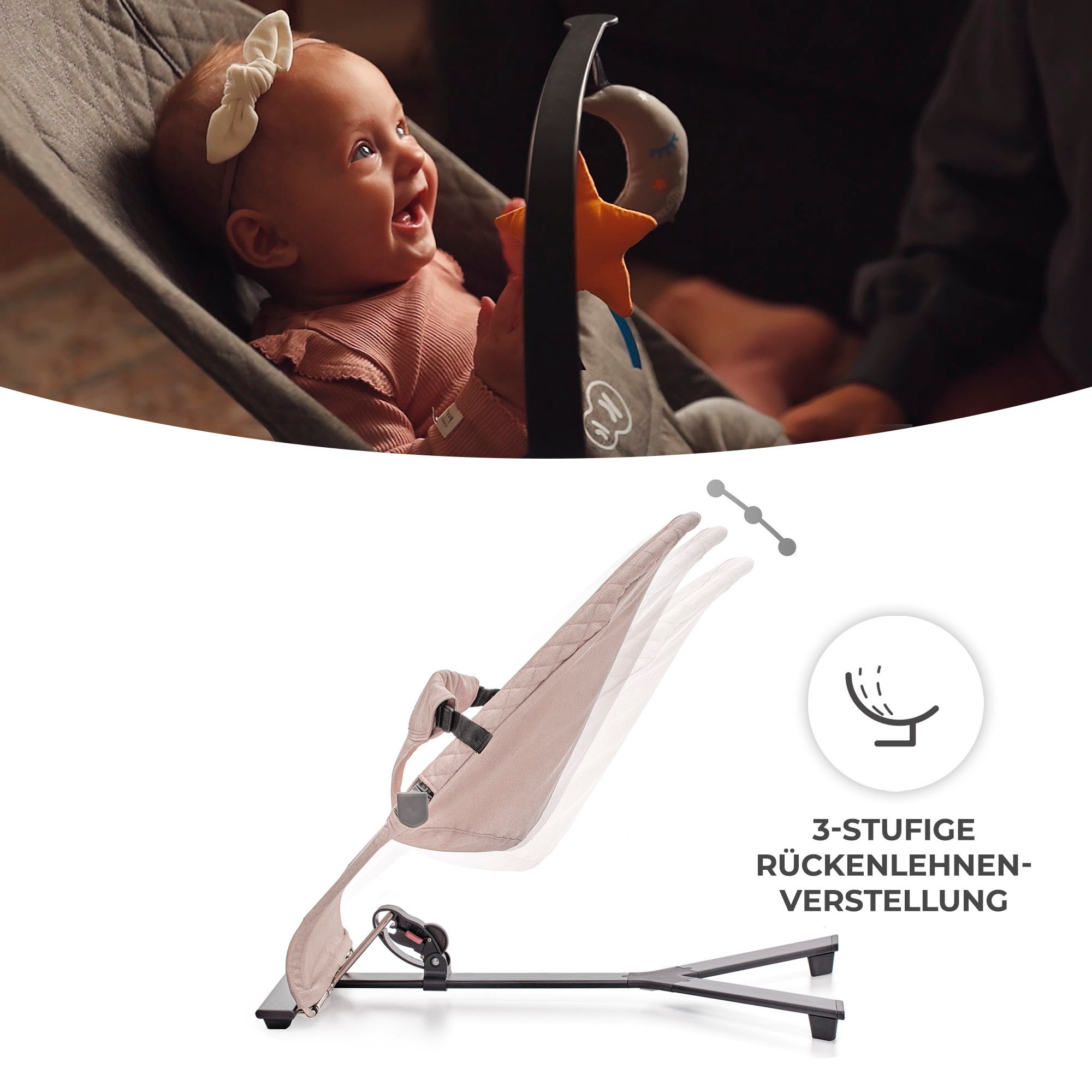Kinderkraft Babywippe »MIMI«, bis 9 kg