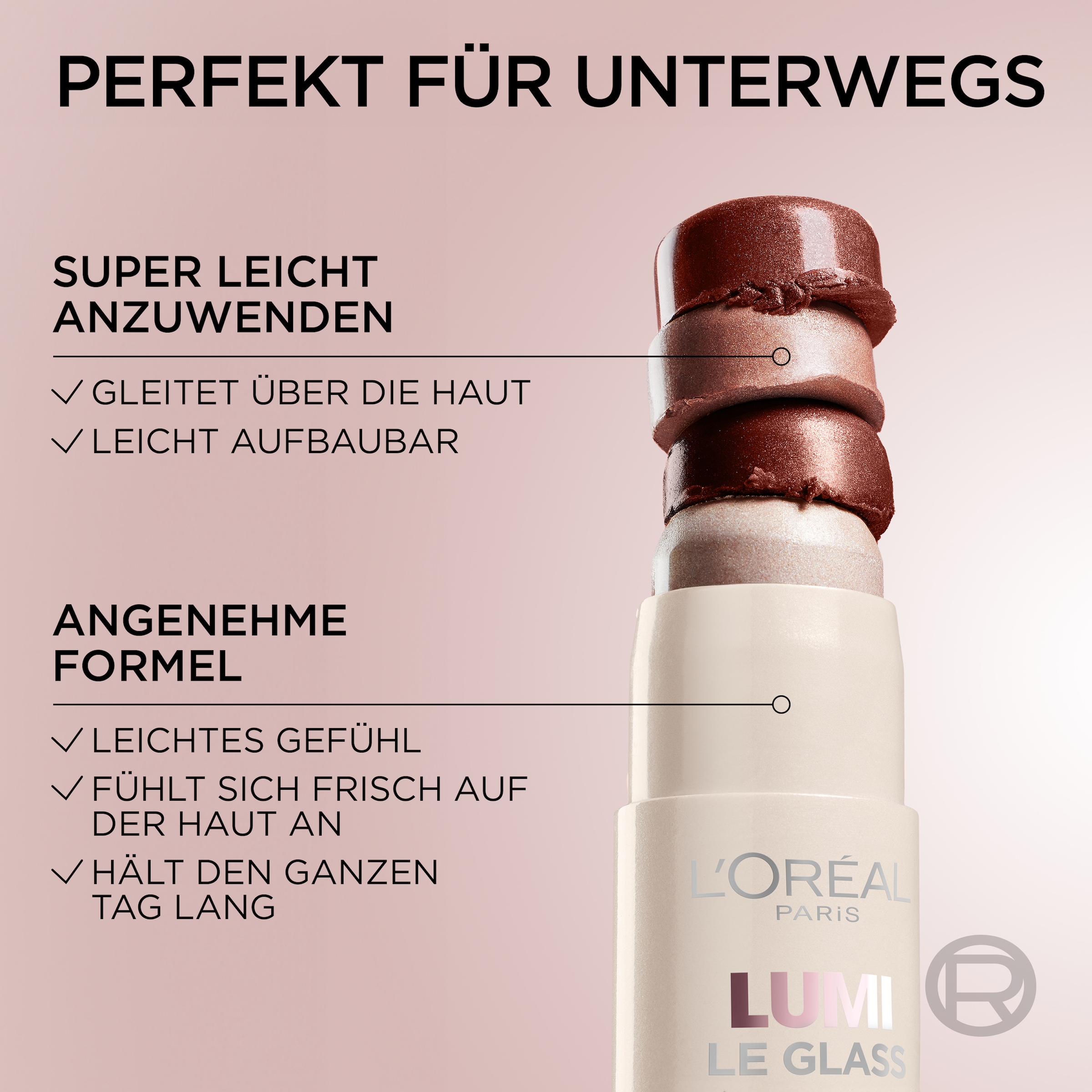 L'ORÉAL PARIS Highlighter »L'Oréal Paris Lumi Le Glass Highlighter Stick«