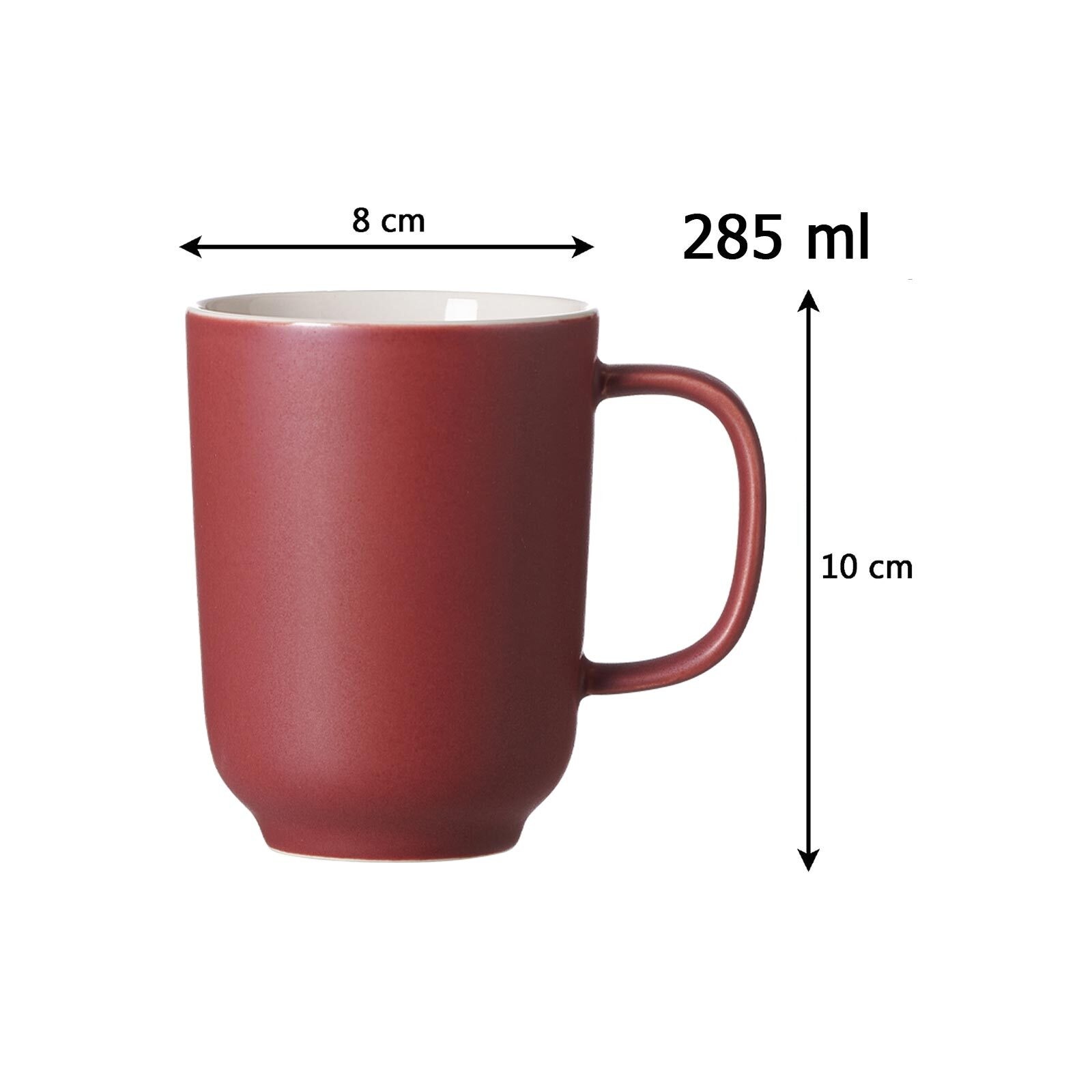Ritzenhoff & Breker Becher »Kaffeebecher Jasper 285 ml 4er Set«