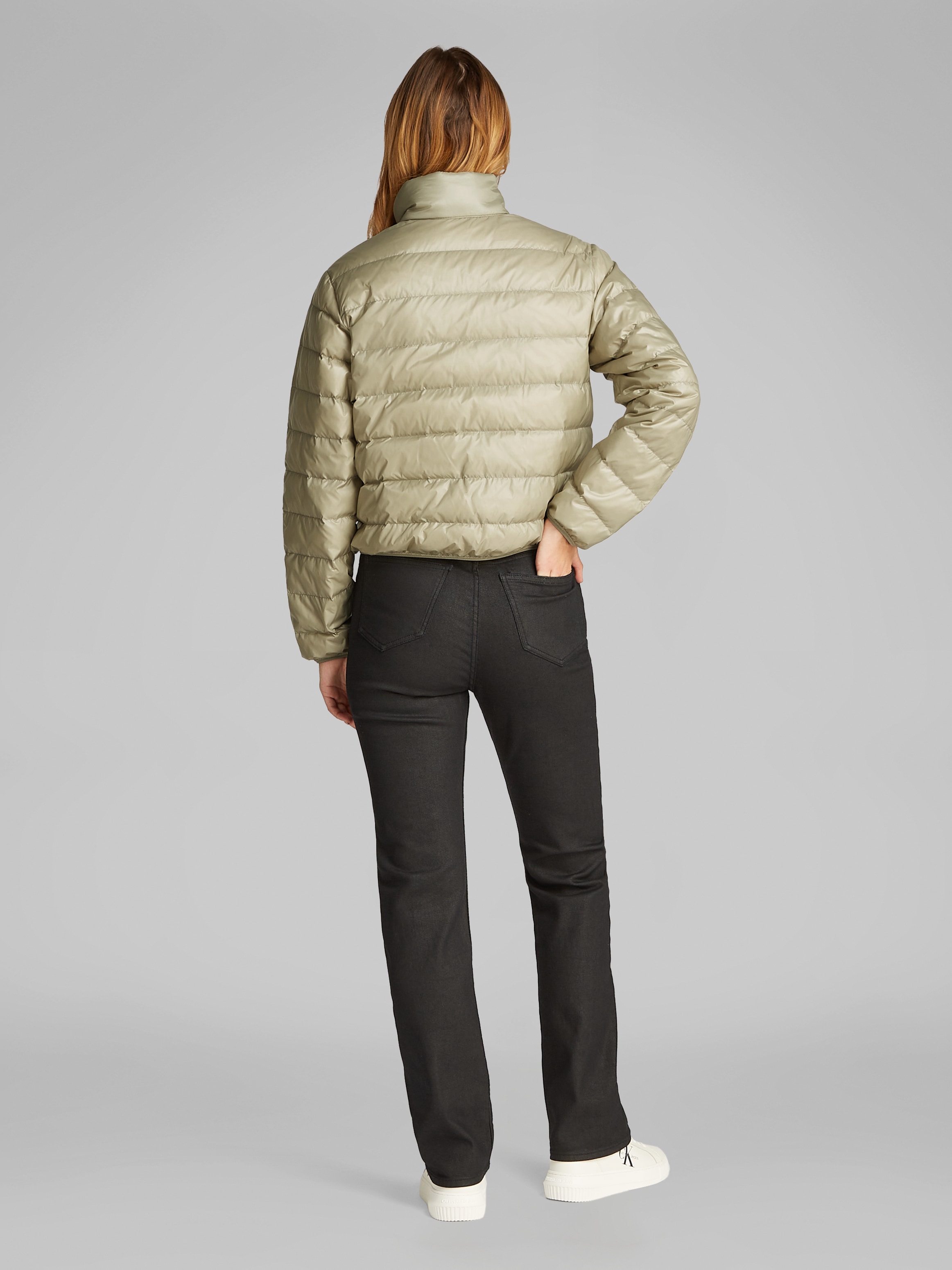 Calvin Klein Jeans Steppjacke »UL DOWN SHINE PUFFER«, mit Logodruck