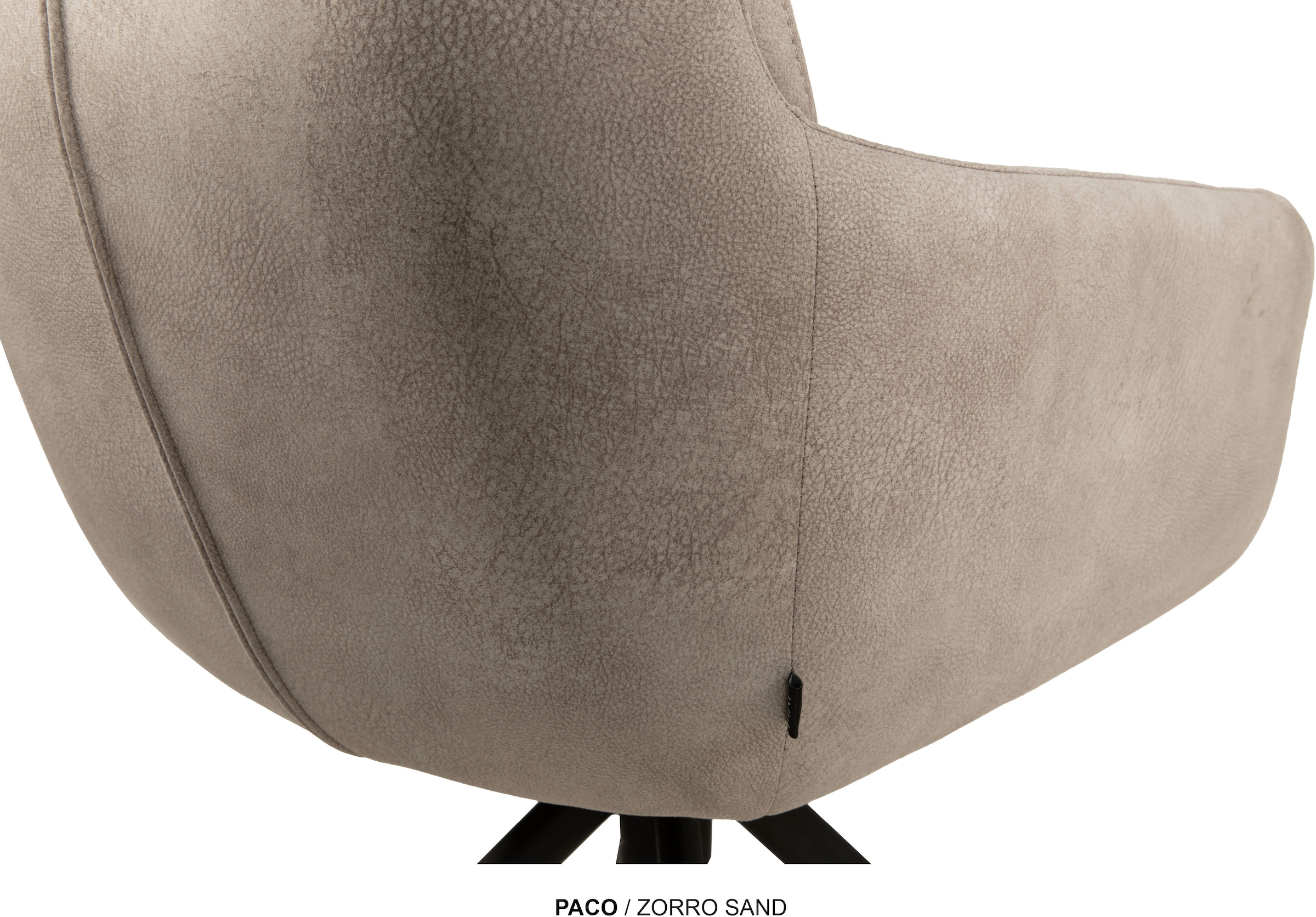 OMG Design Esszimmerstuhl »Paco« (Set) 2 Stk.Drehstuhl mit auto-return, Armlehnenstuhl