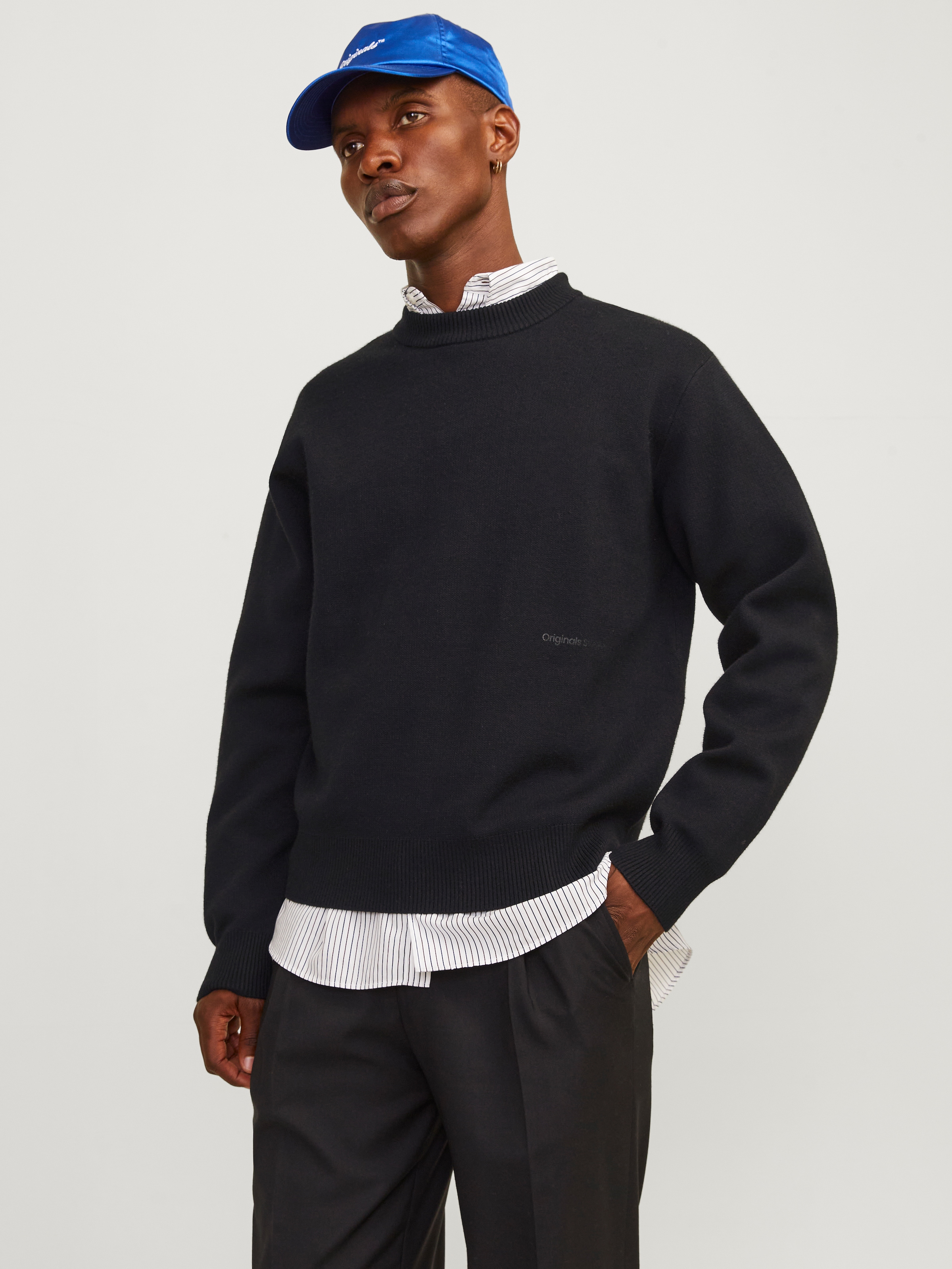 Rundhalspullover »JORVESTERBRO KNIT CREW NECK SN«