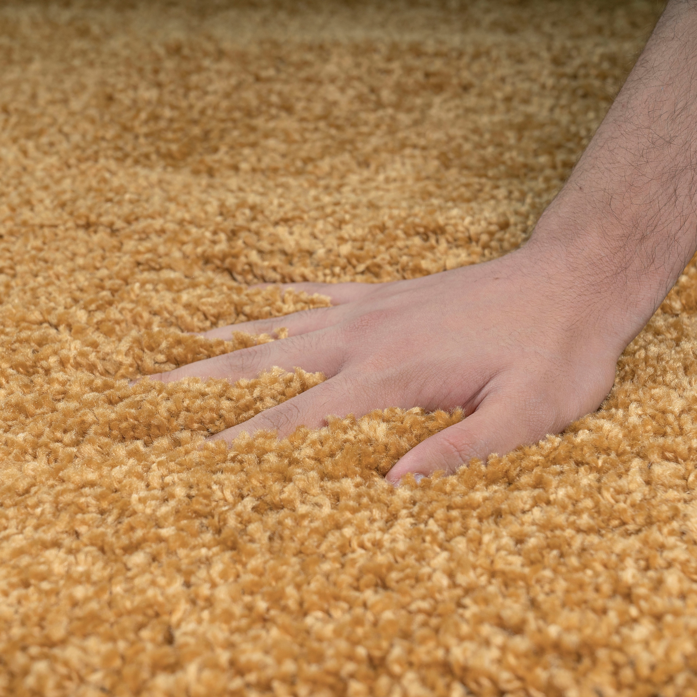 Bruno Banani Hochflor-Teppich »Shaggy Soft«, rechteckig, 30 mm Höhe, gewebt, Uni Farben, besonders weich und kuschelig