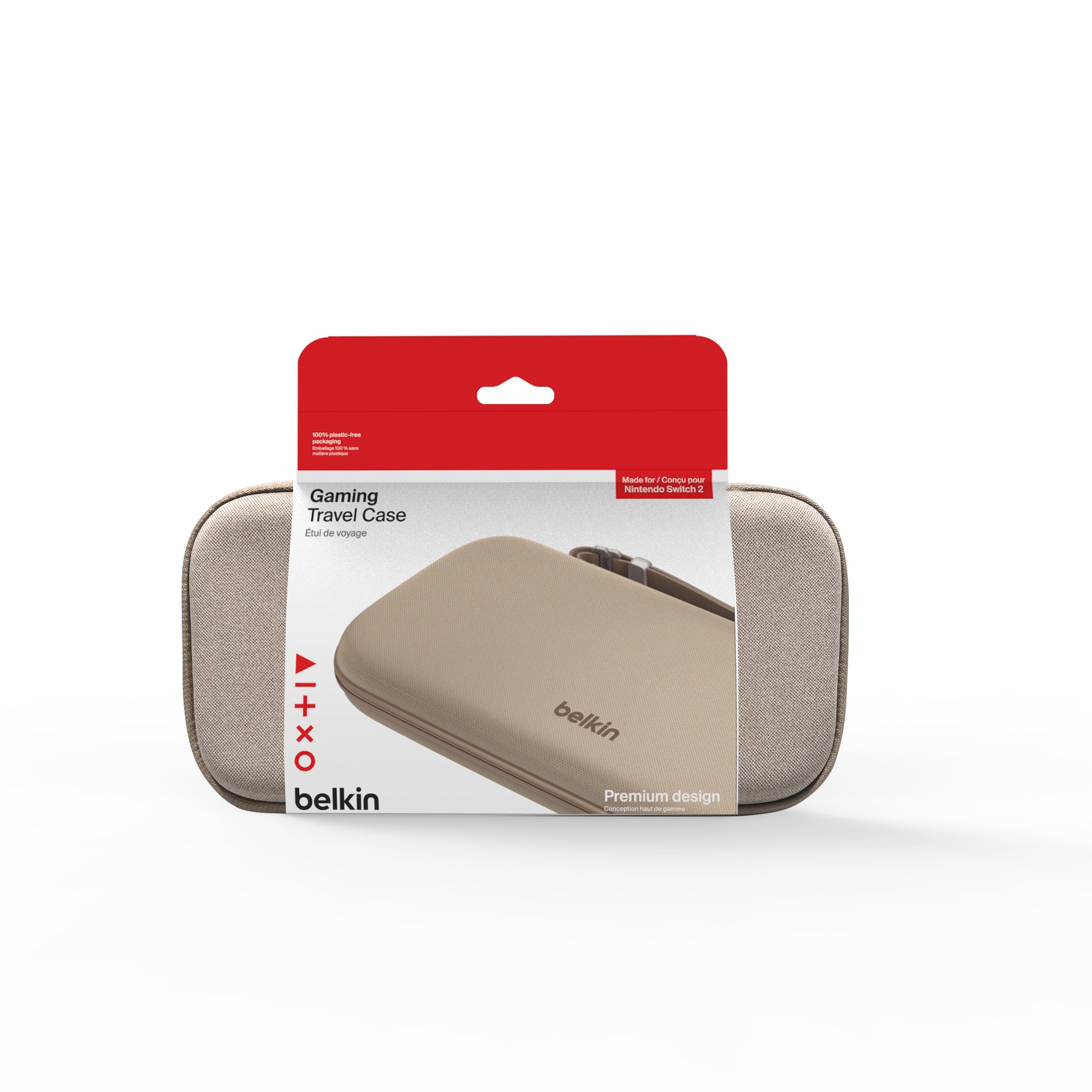 Belkin Konsolen-Tasche »Gaming Travel Case für Nintendo Switch 2« Nintendo Switch 2 Backcover, Schutzhülle, Handyschutzhülle, Case, Schutzcase, stoßfest