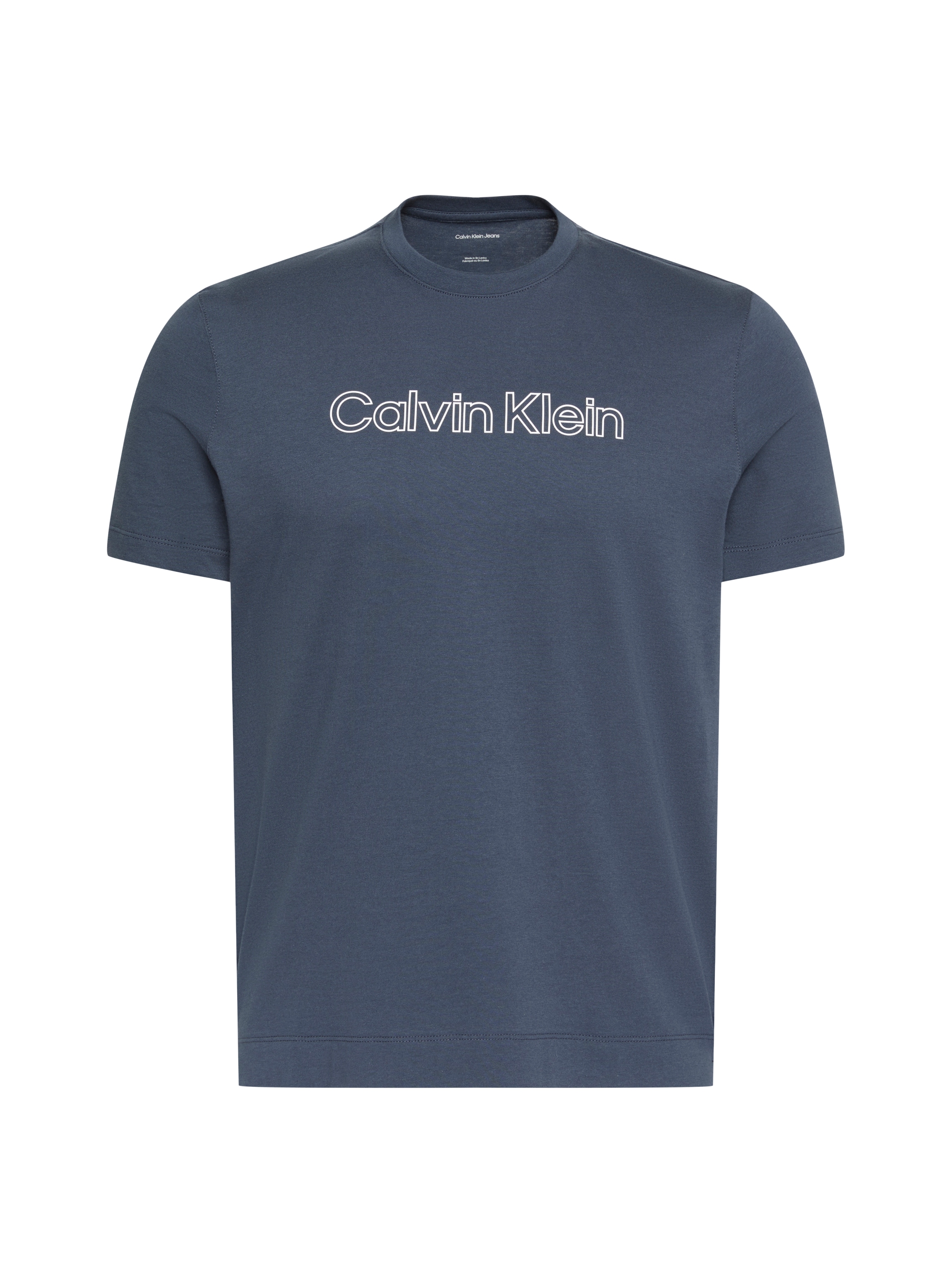 Calvin Klein T-Shirt »LOGO GRAPHIC« Regular fit mit Rundhalsausschnitt
