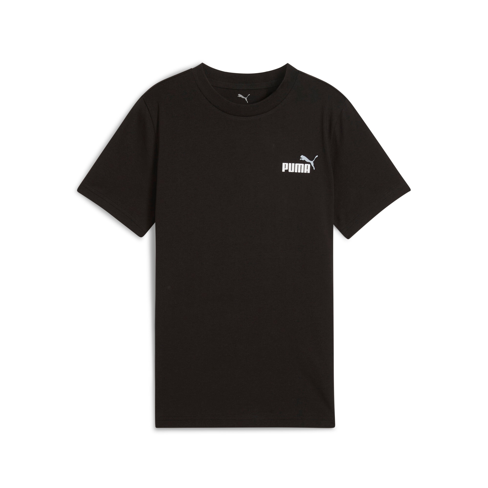 PUMA T-Shirt »ESS 2 COLOR SMALL NO. 1 LOGO TEE B« Kurzarm, Rundhalsausschnitt, aus Baumwolle