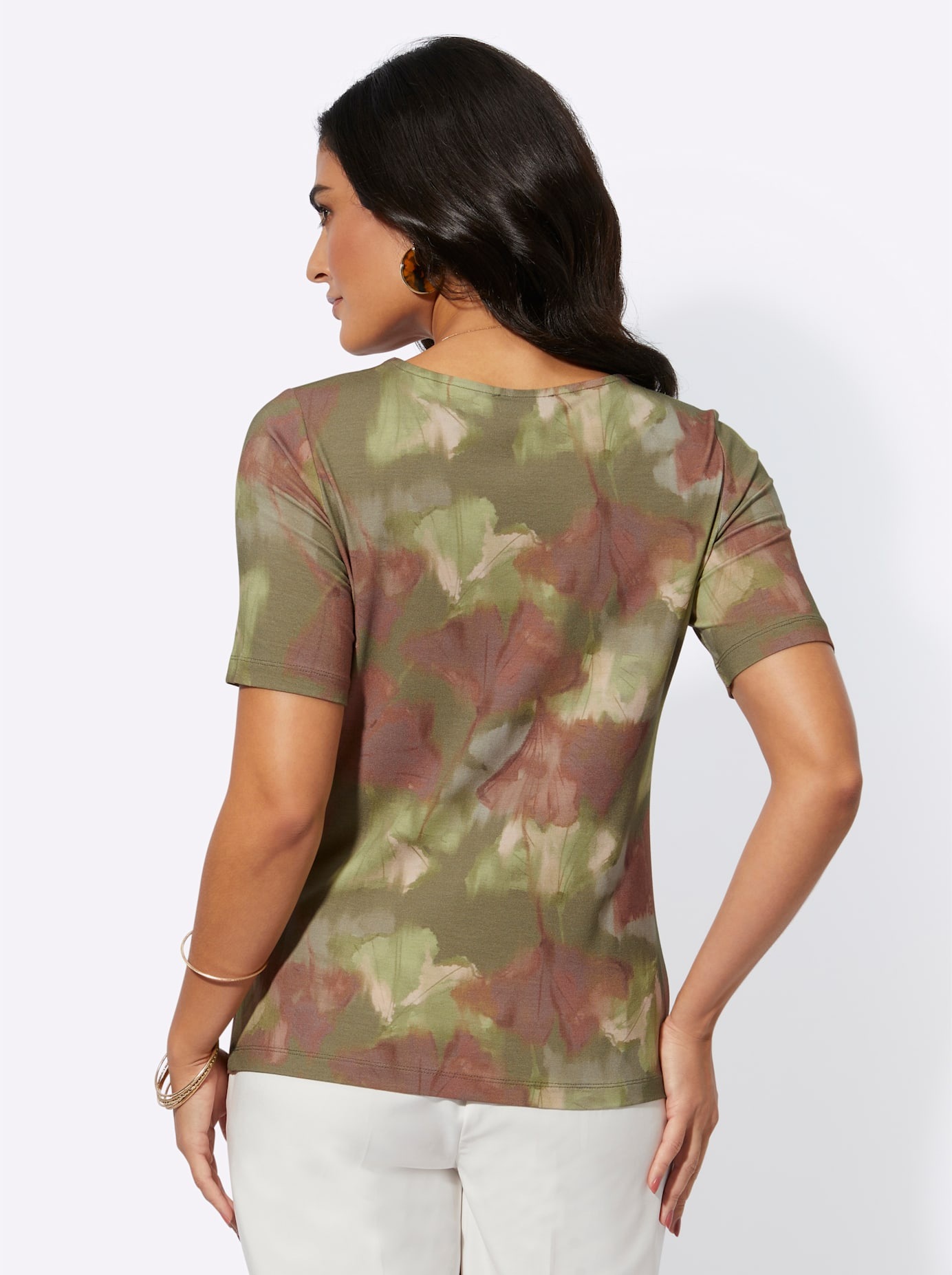 creation L Kurzarmshirt »Druck-Shirt«, (1 tlg.)