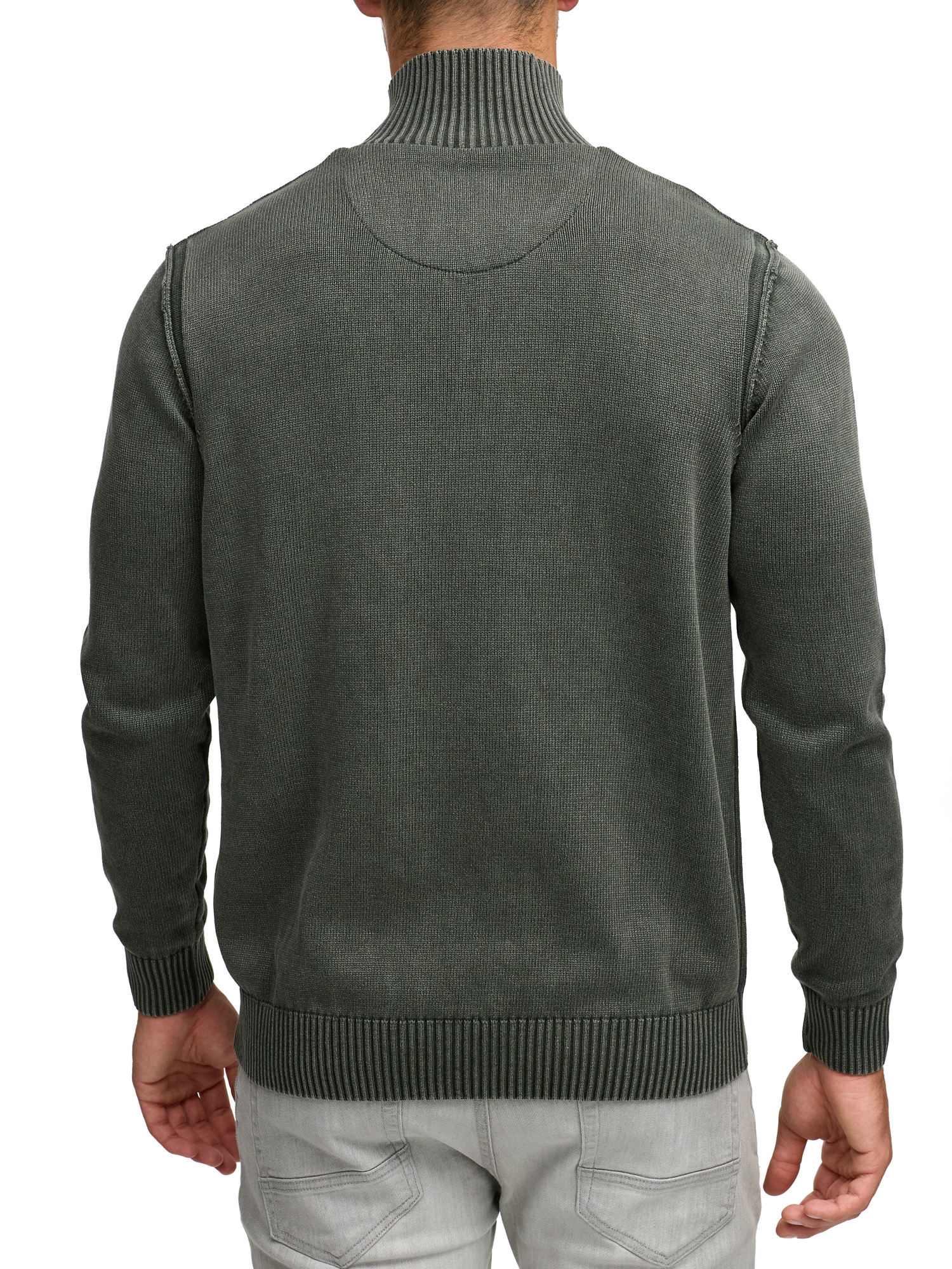 Indicode Strickpullover »INNiels ½ Placket«