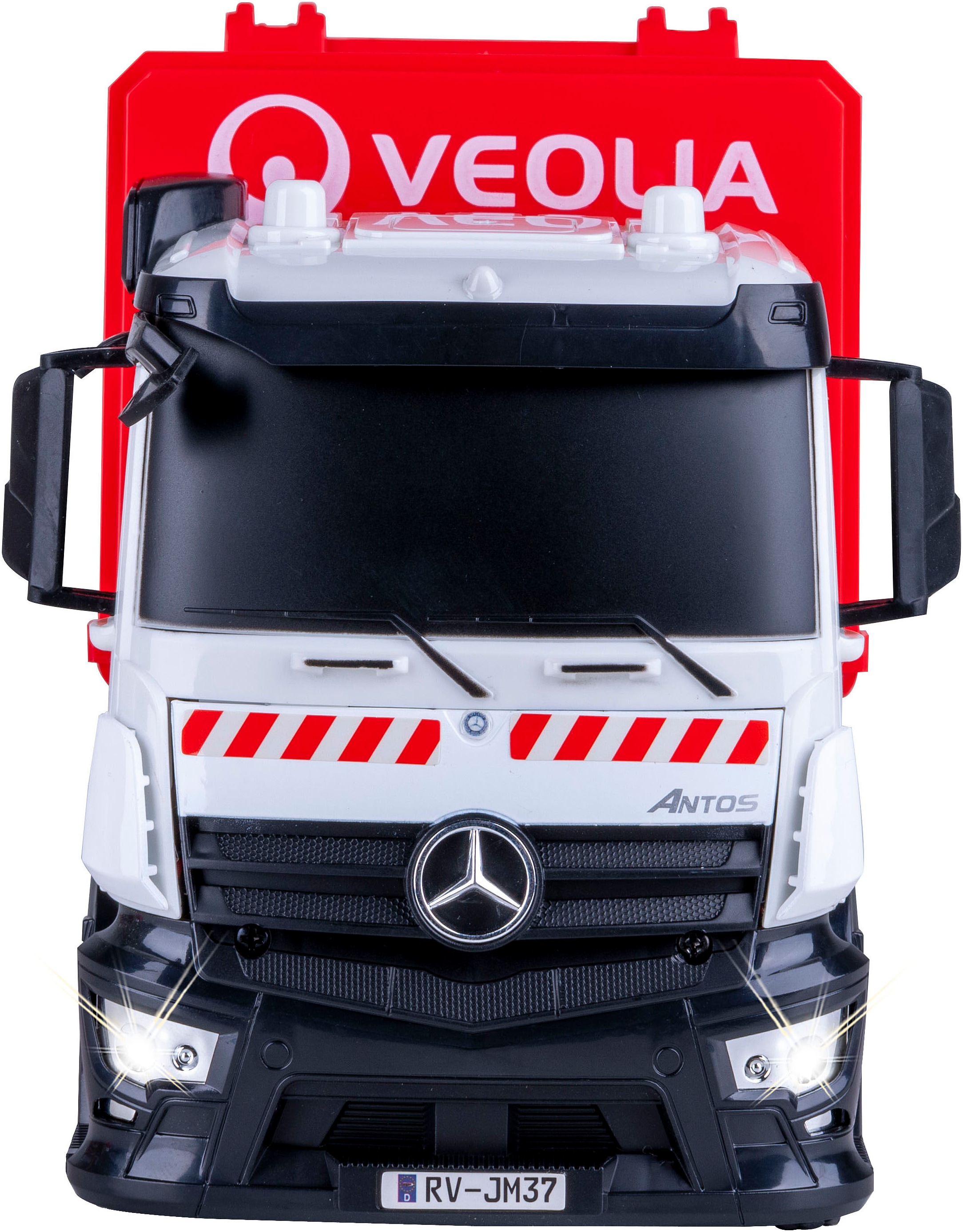 Jamara RC-LKW »Müllwagen Mercedes-Benz Antos 2,4GHz« LED-Licht vorne; Maßstab 1:26