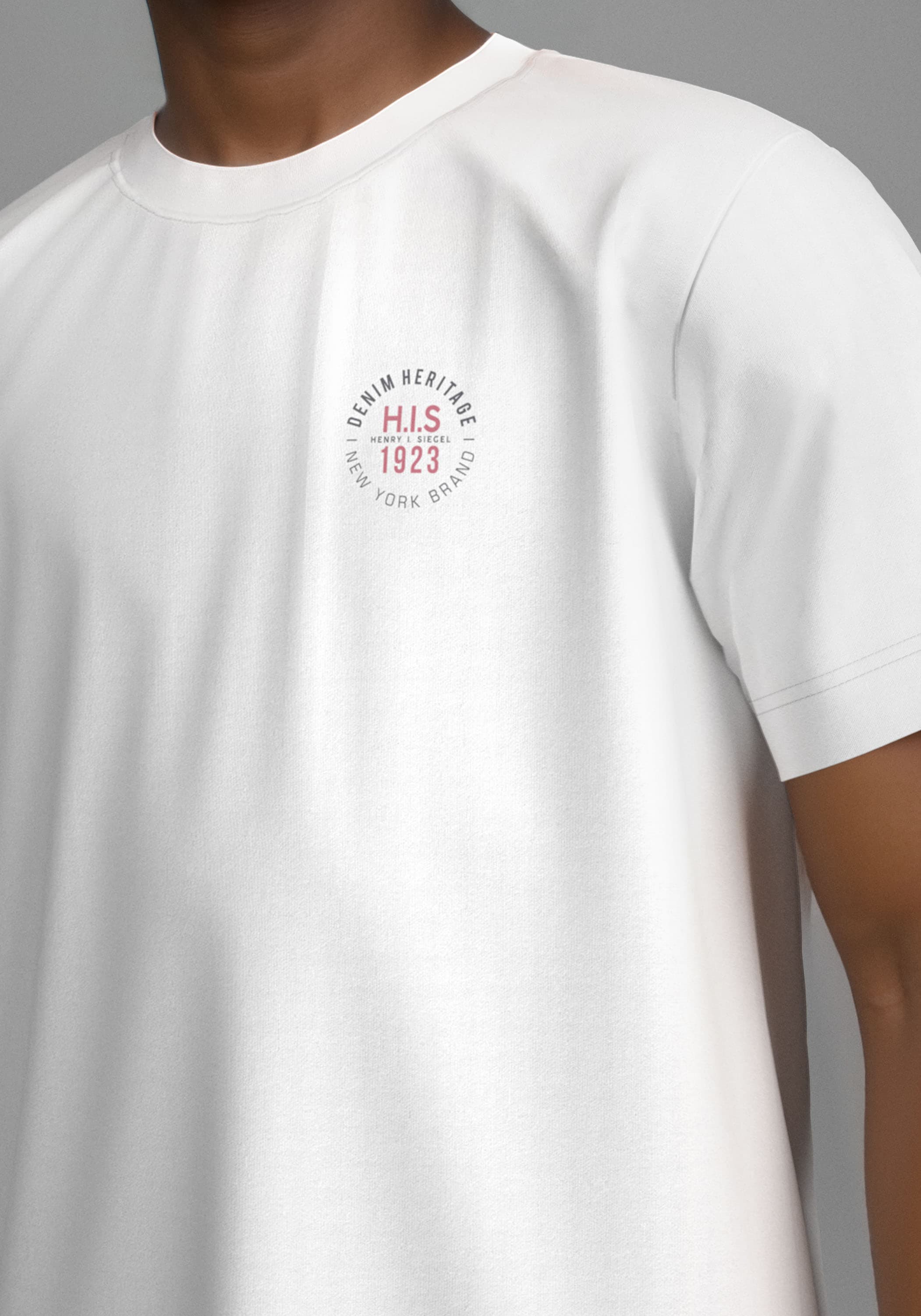 H.I.S T-Shirt »2 T-Shirts mit Logoprint« Packung, 2, 2 Stk. NEU: H.I.S für TEENS! 2er Pack T-Shirts