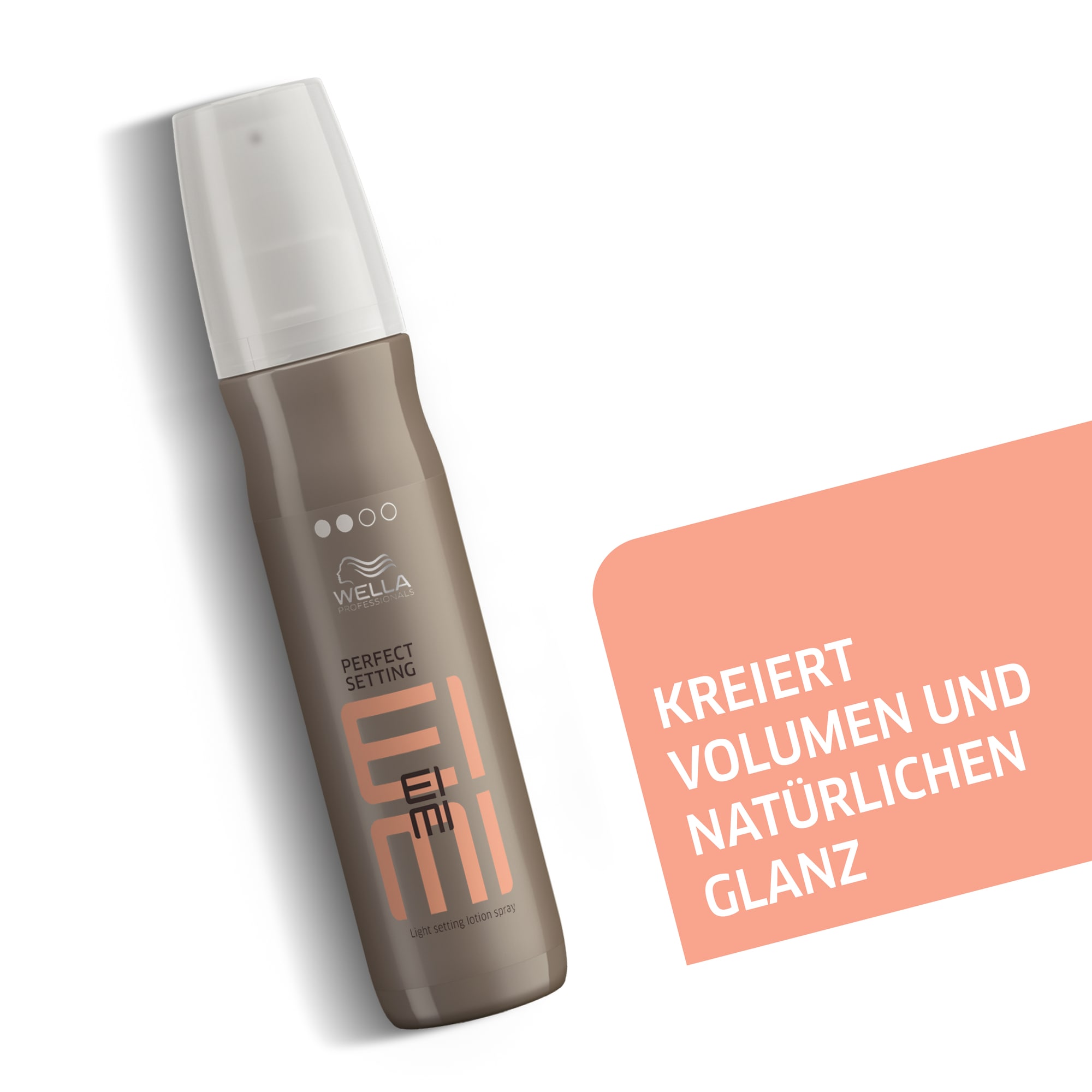 Wella Professionals Volumenspray »EIMI PERFECT SETTING« mittlerer Halt, mehr Volumen, ultimativer Glanz, schützt vor Föhnhitze