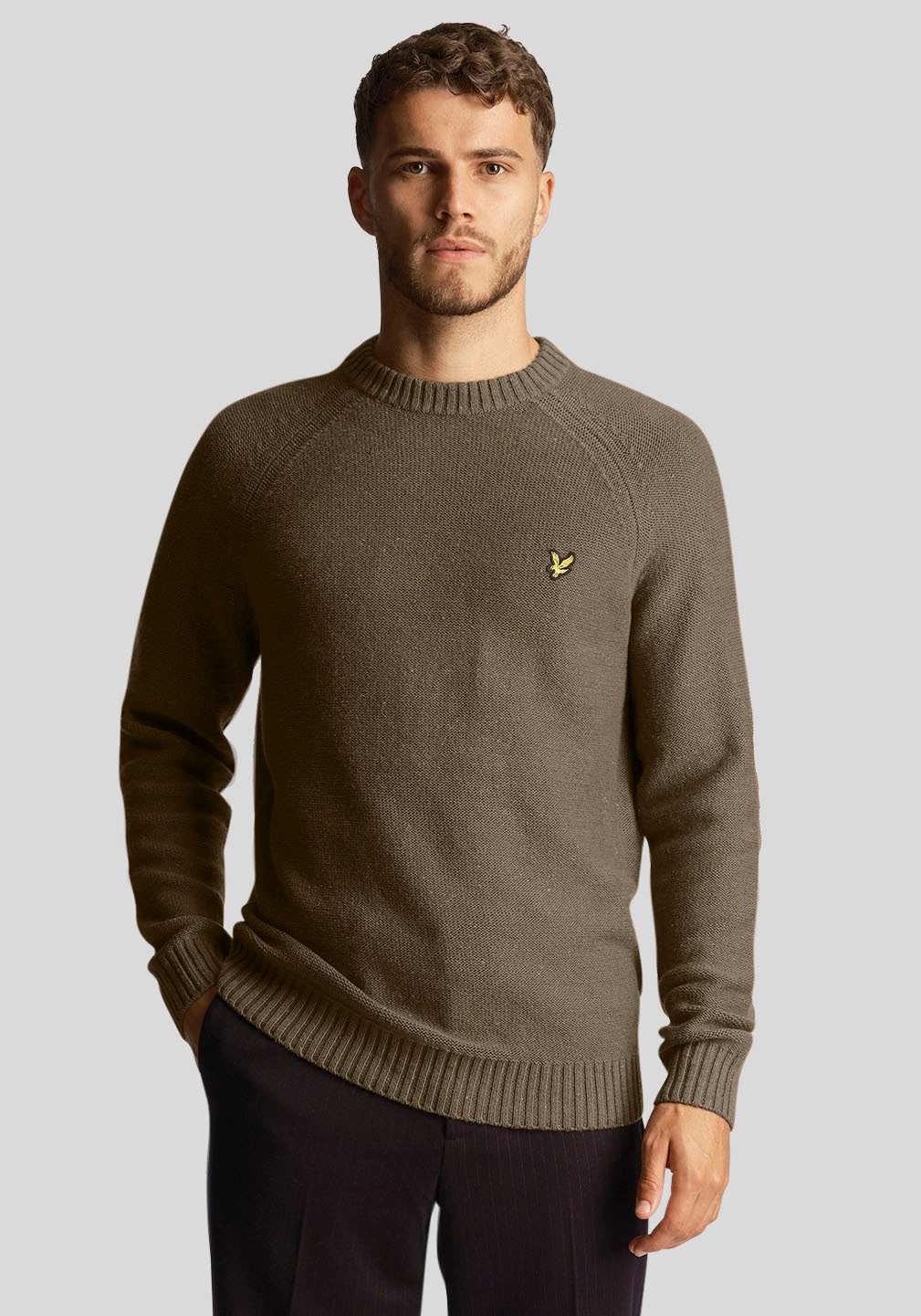 Lyle & Scott Strickpullover, mit Logostickerei